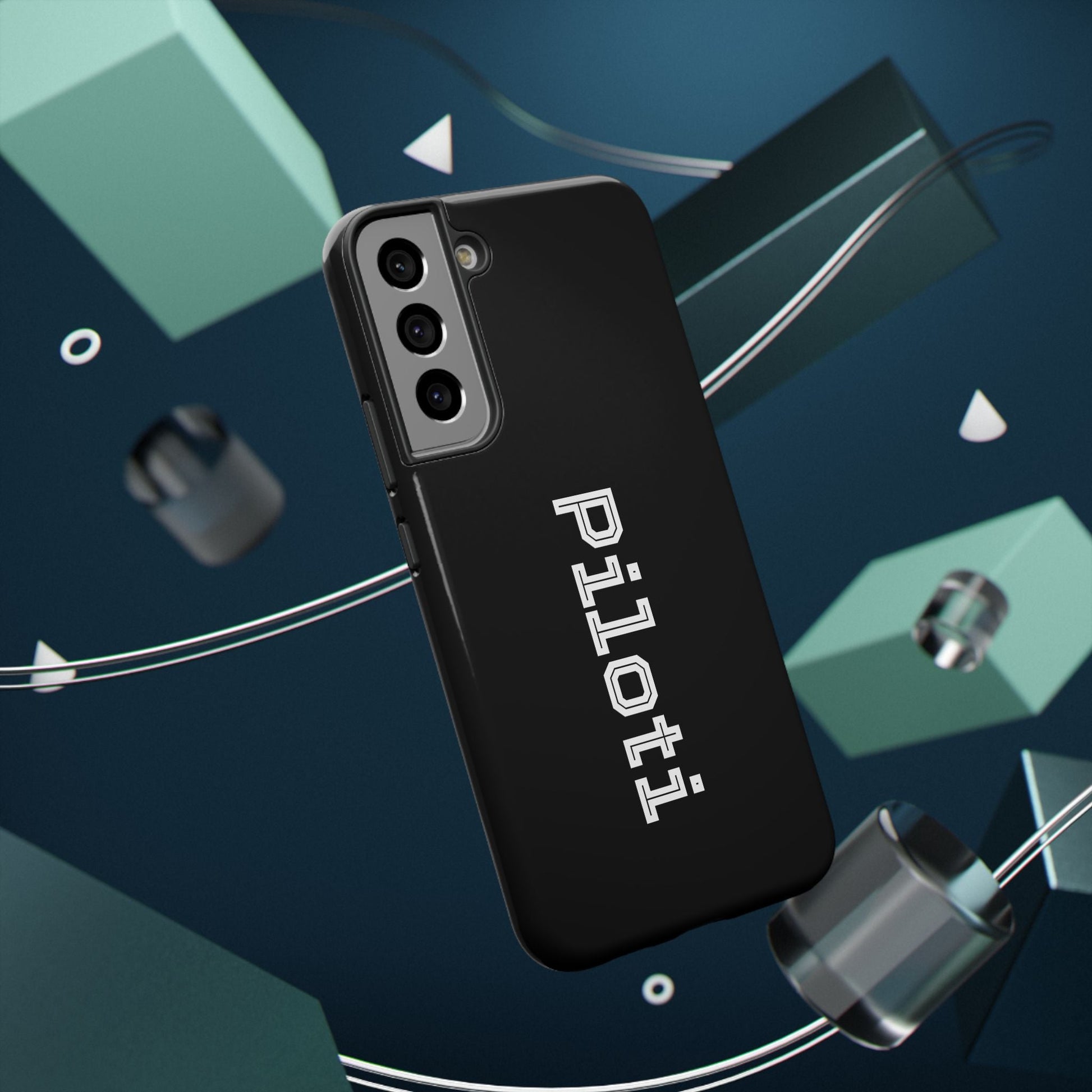 Impact-Resistant Smartphone Cases in black Printify