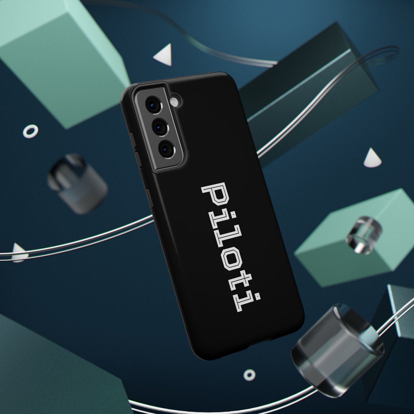 Impact-Resistant Smartphone Cases in black Printify