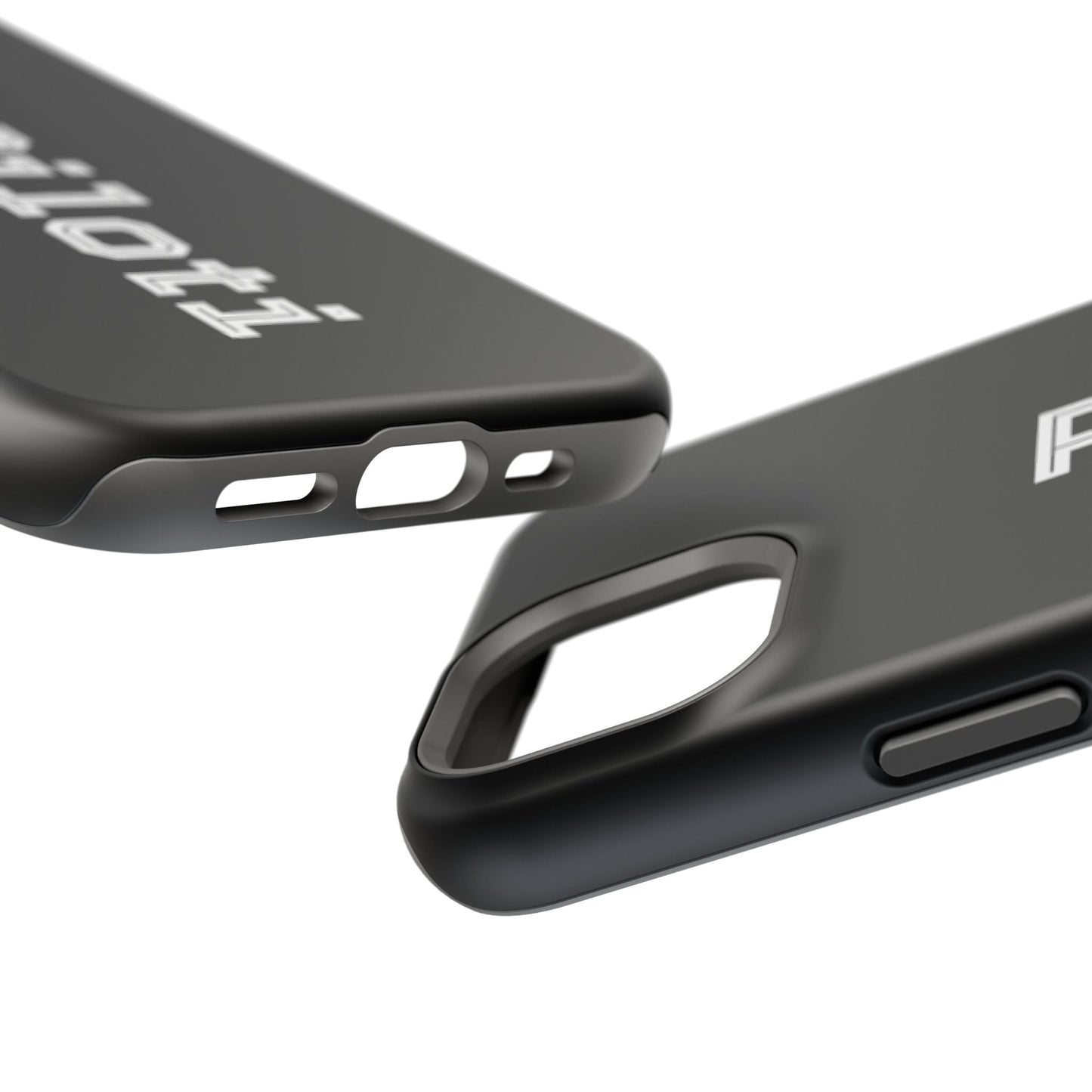 Impact-Resistant Smartphone Cases in black Printify