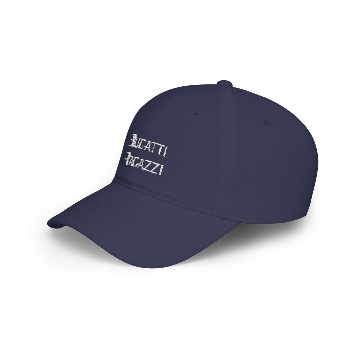 Bugatti Ragazzi White Baseball Cap Printify