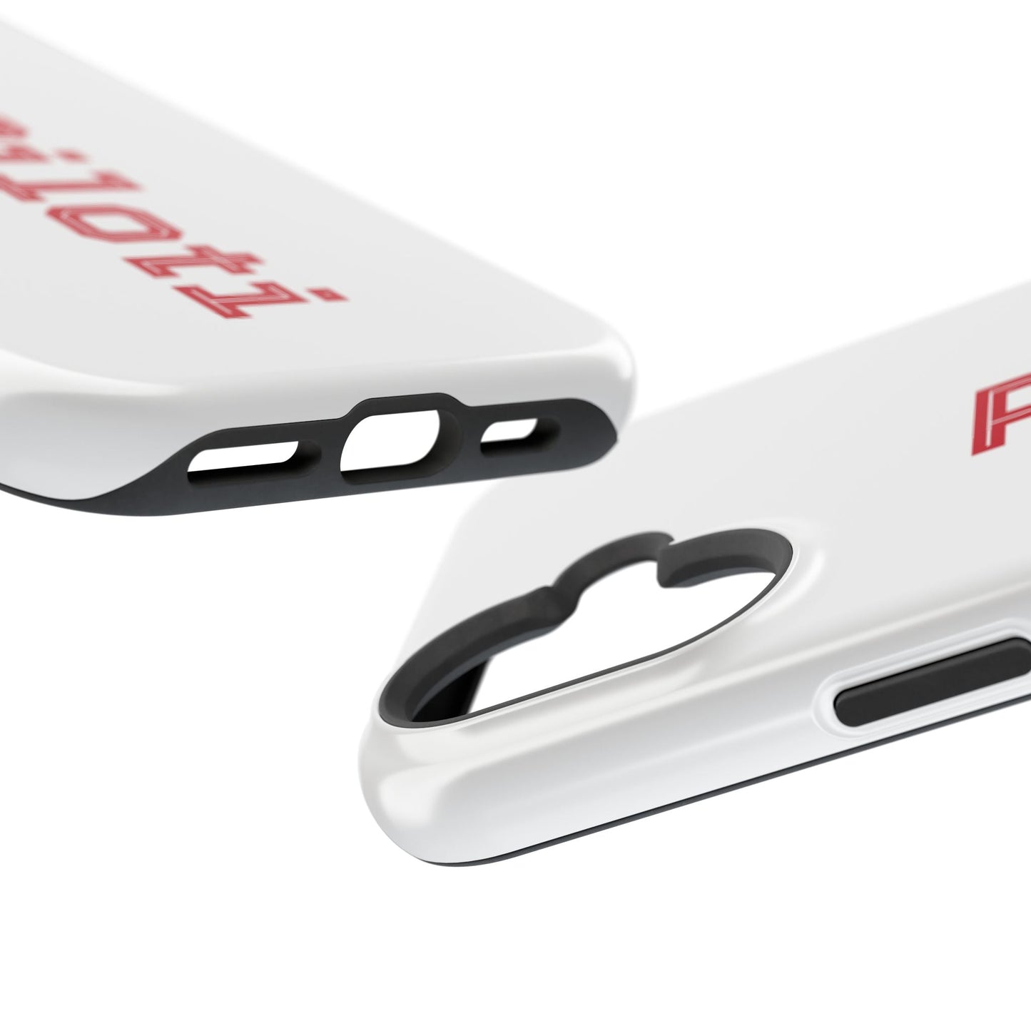 Impact-Resistant Smartphone Cases in white Printify