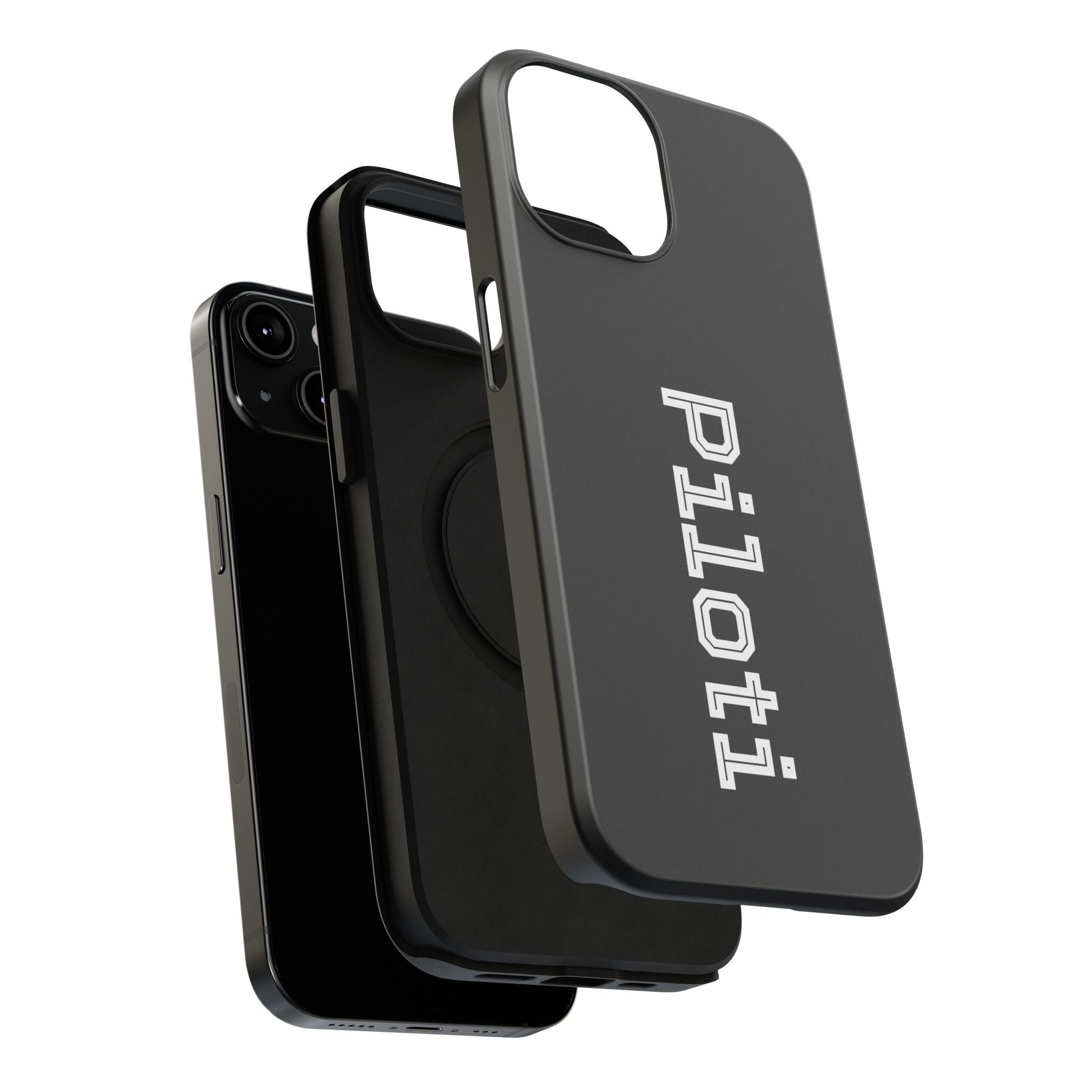 Impact-Resistant Smartphone Cases in black Printify