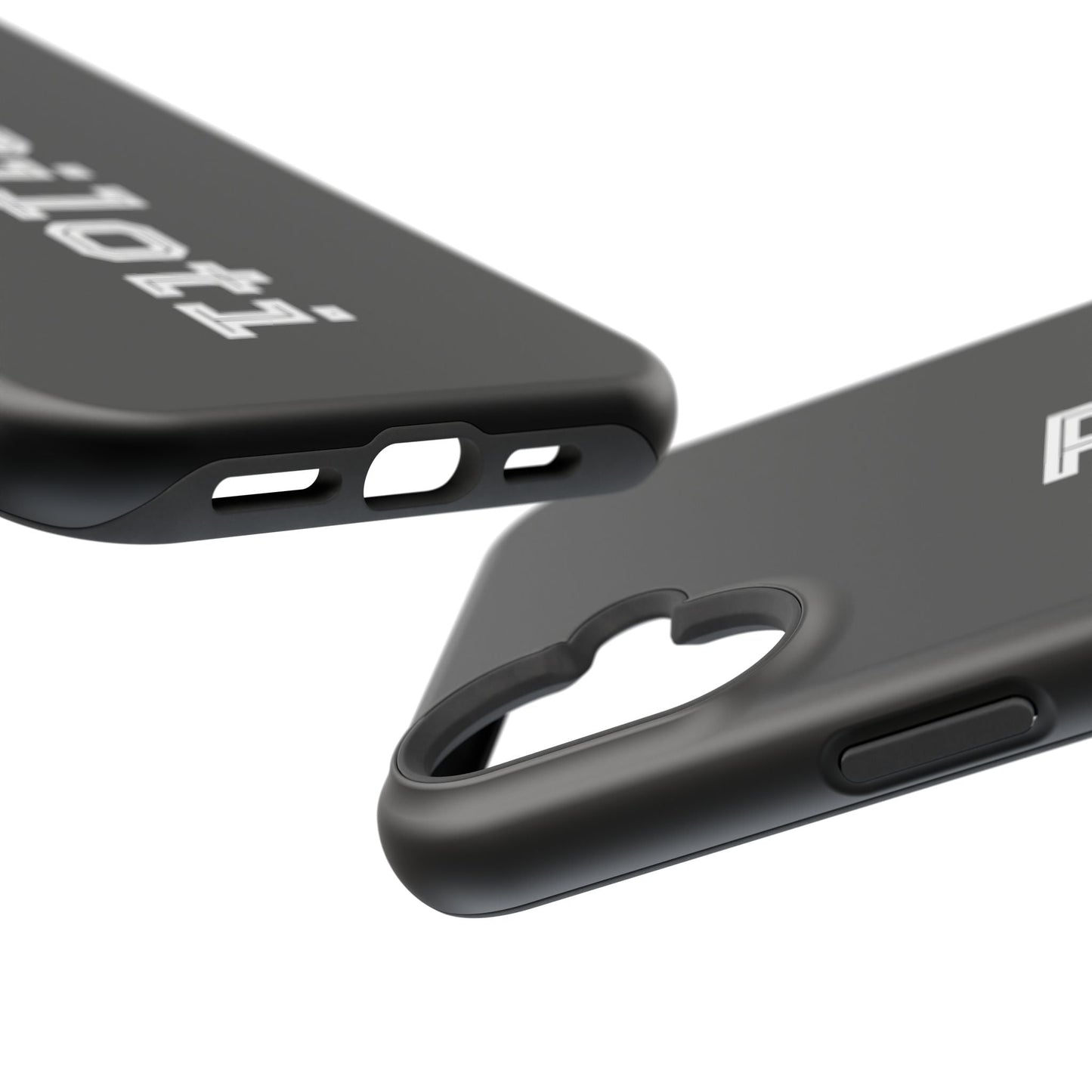 Impact-Resistant Smartphone Cases in black Printify