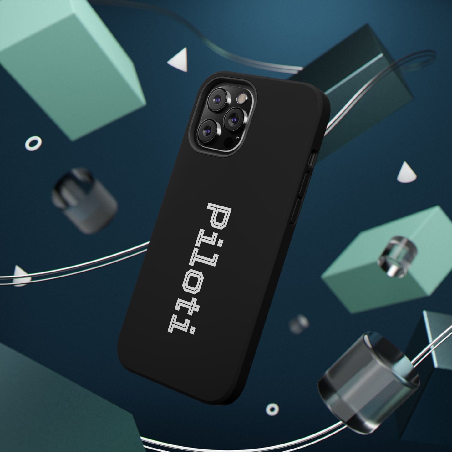 Impact-Resistant Smartphone Cases in black Printify