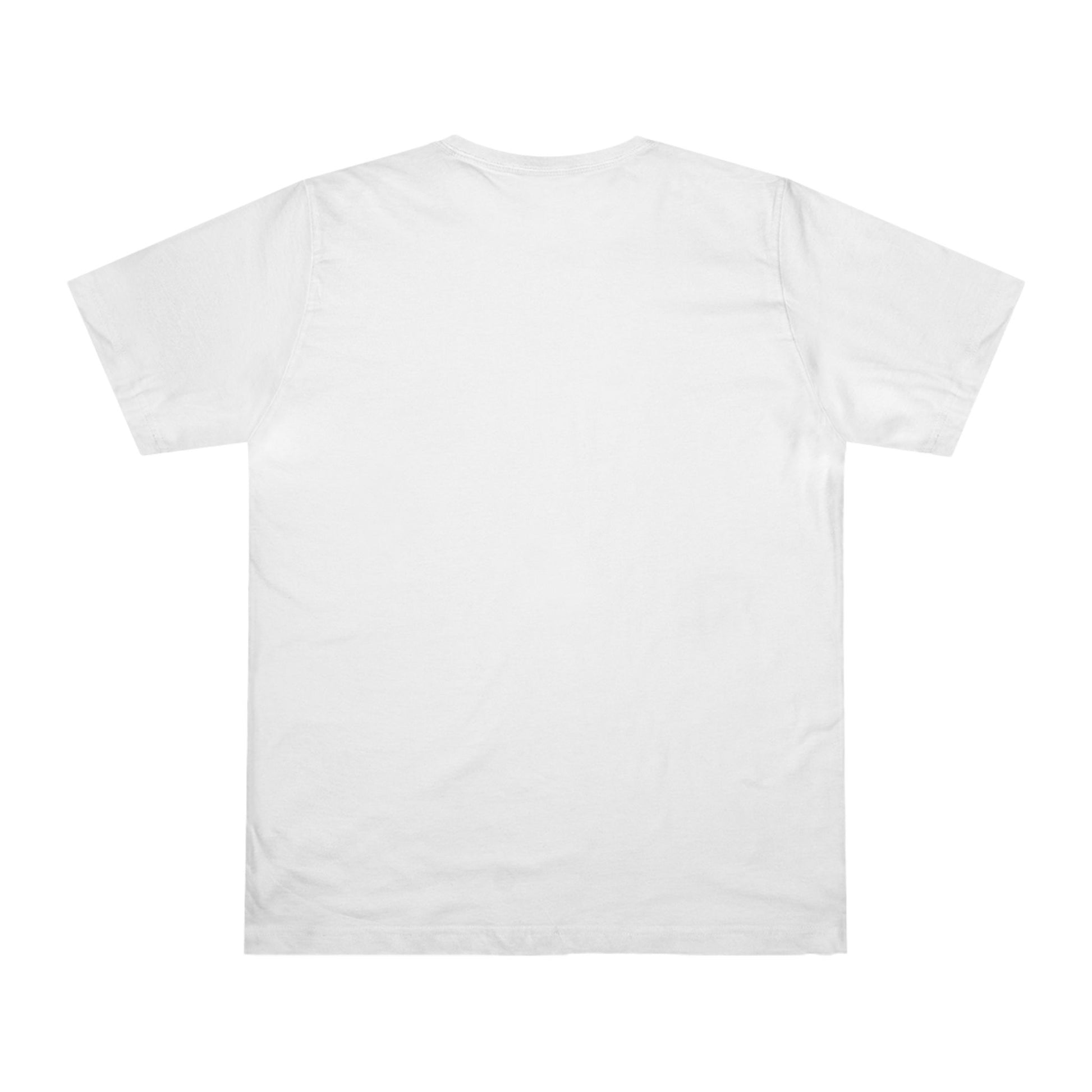 Deluxe White Red MEGASports T-shirt Printify