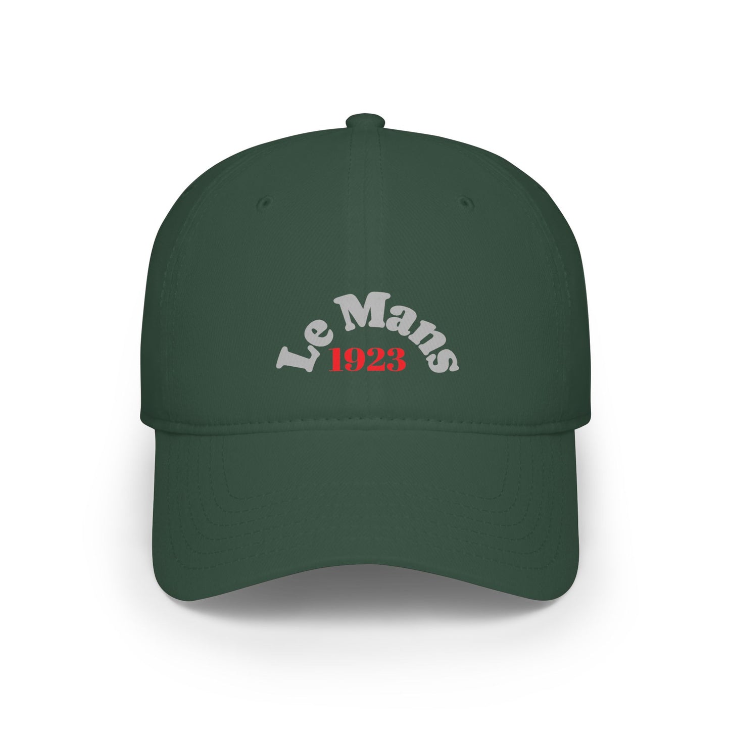 Baseball Cap Le Mans 1923 dark green and light grey and red