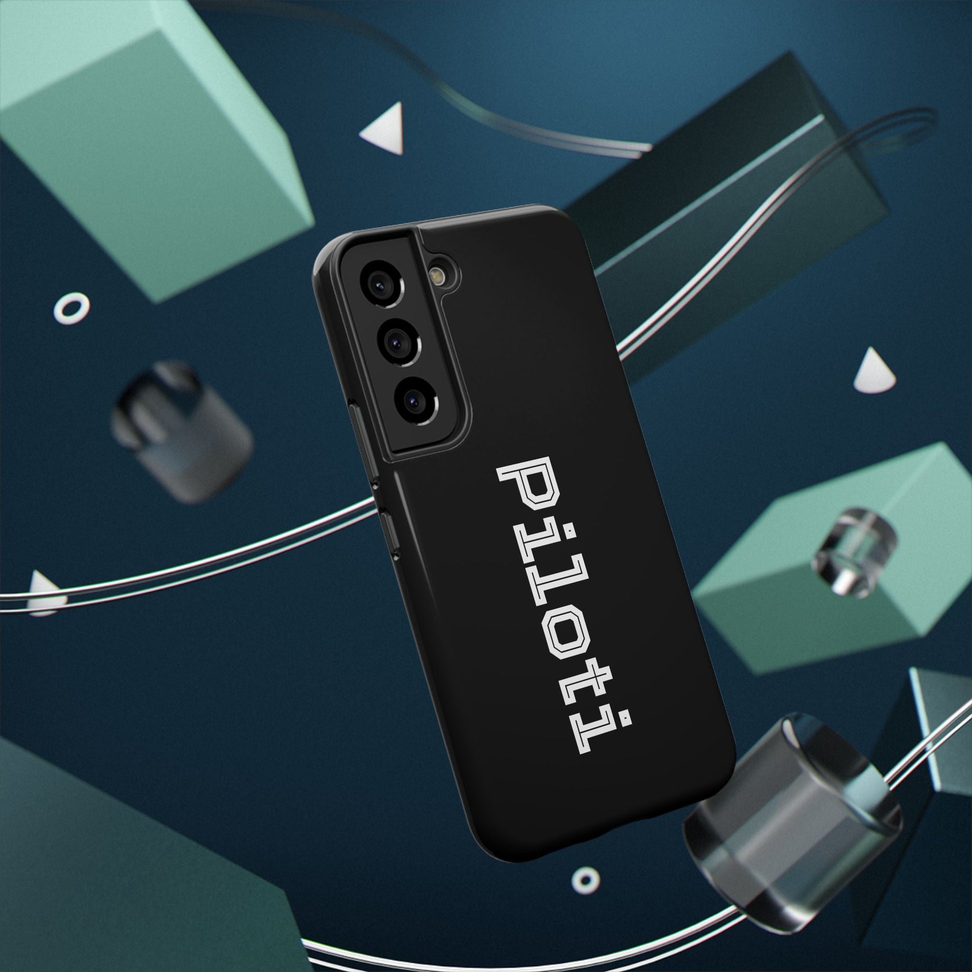 Impact-Resistant Smartphone Cases in black Printify