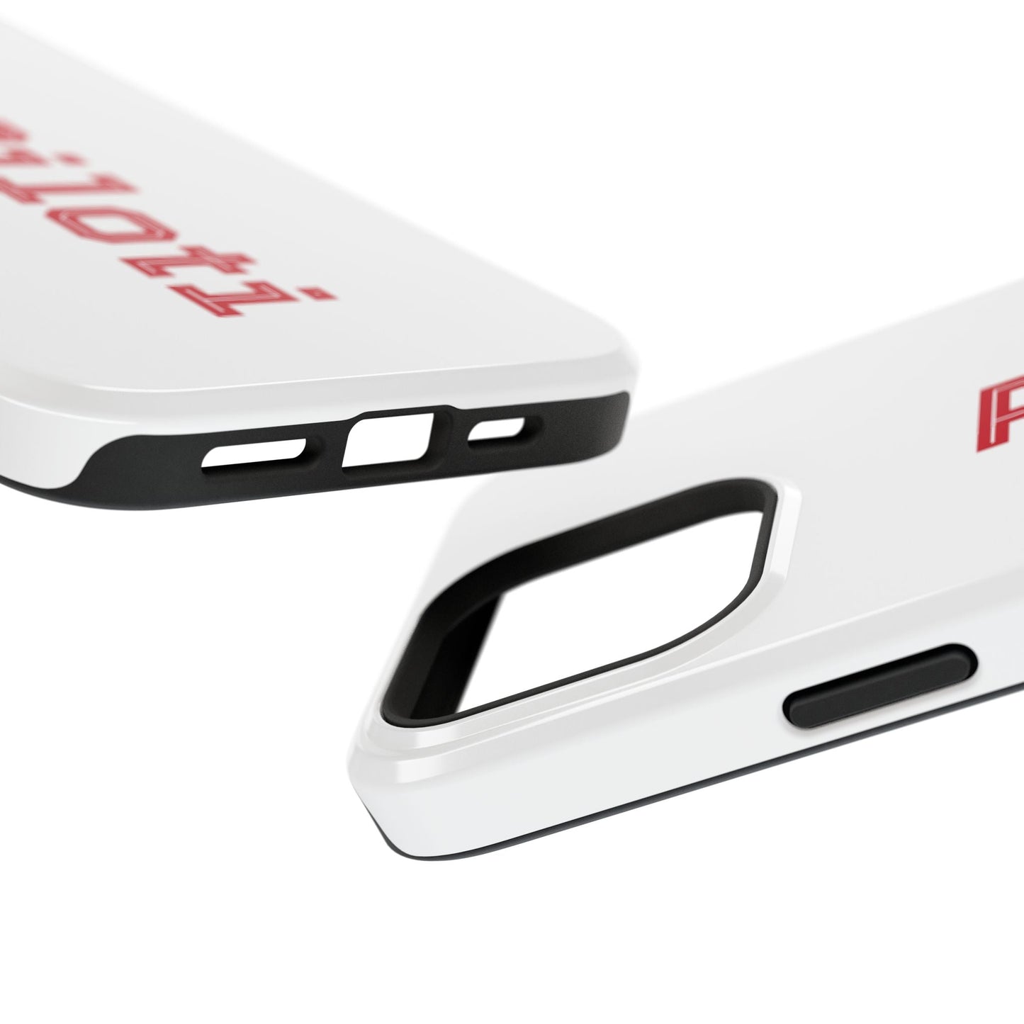 Impact-Resistant Smartphone Cases in white Printify