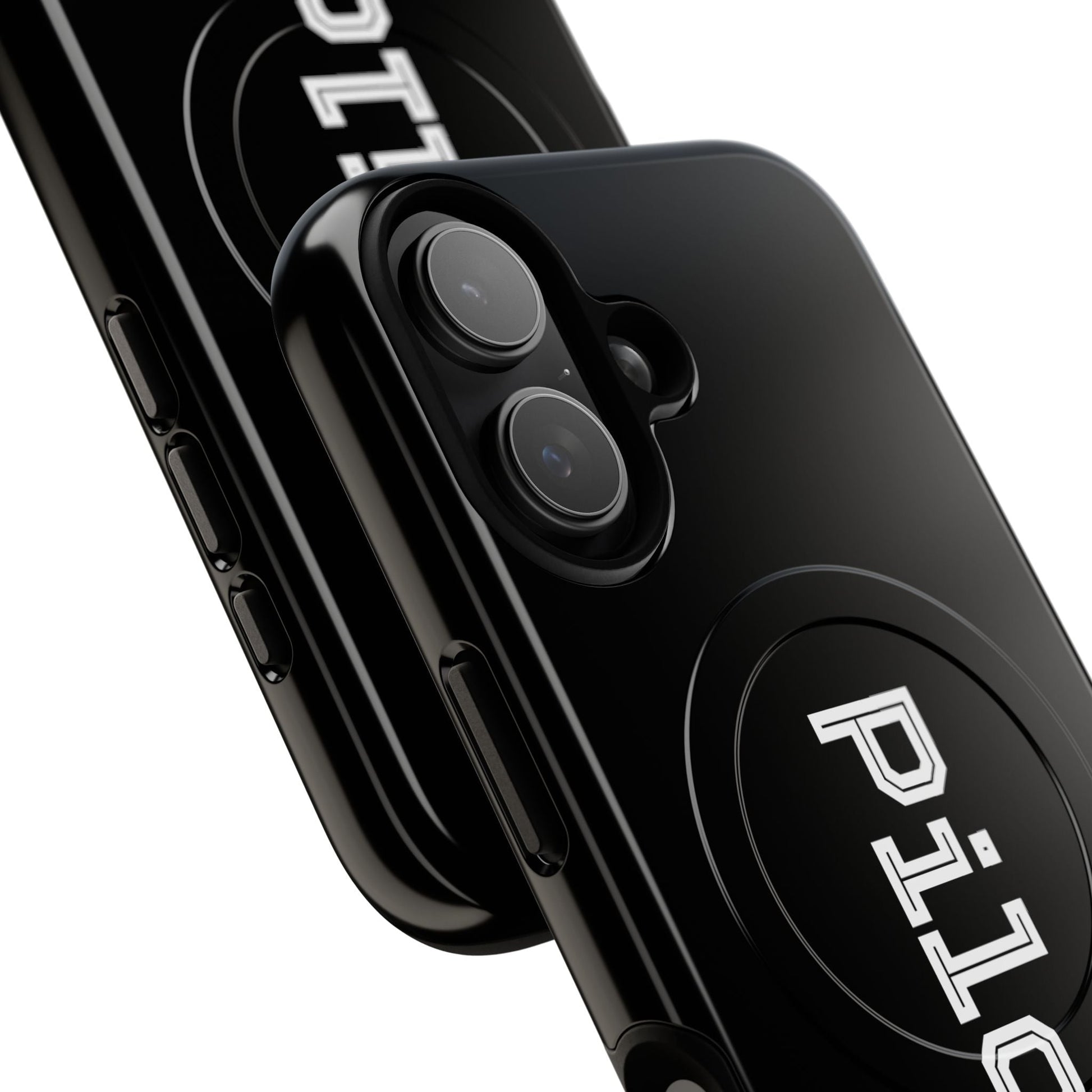Tough Magnetic iPhone Cases Piloti in black Printify