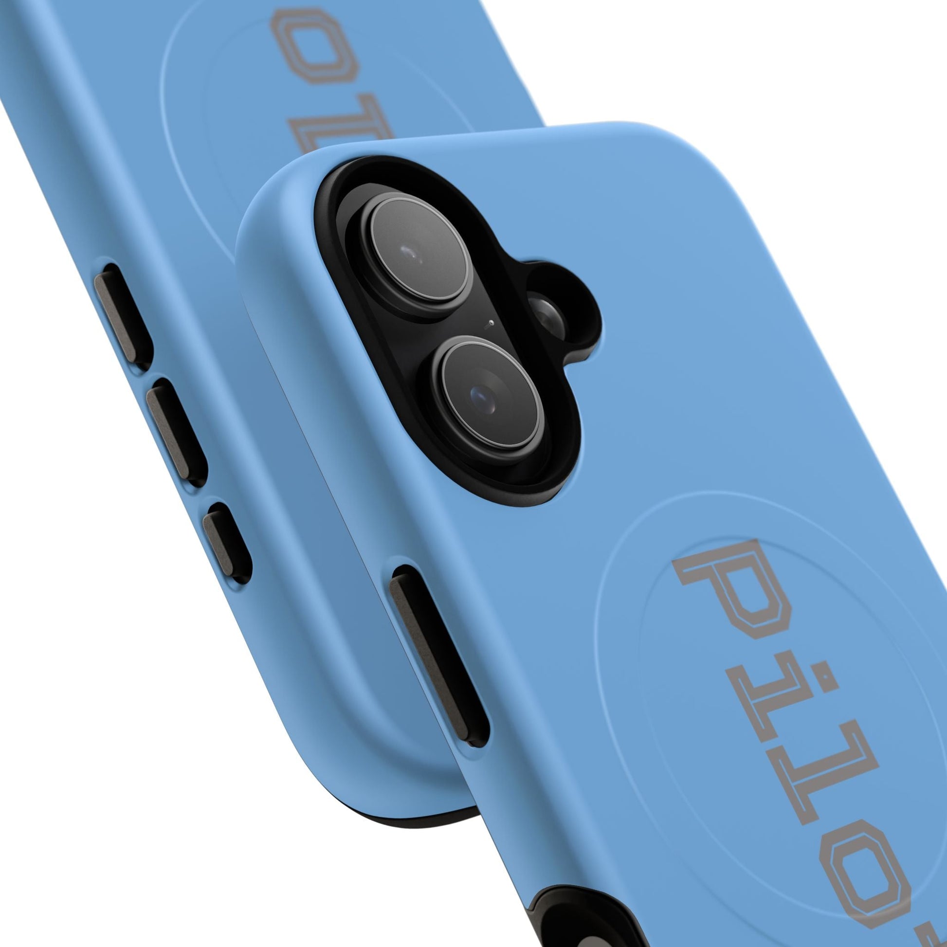 Tough Magnetic iPhone Cases Piloti in skyblue made in matt and gloss finish - UpNorth SPORTS