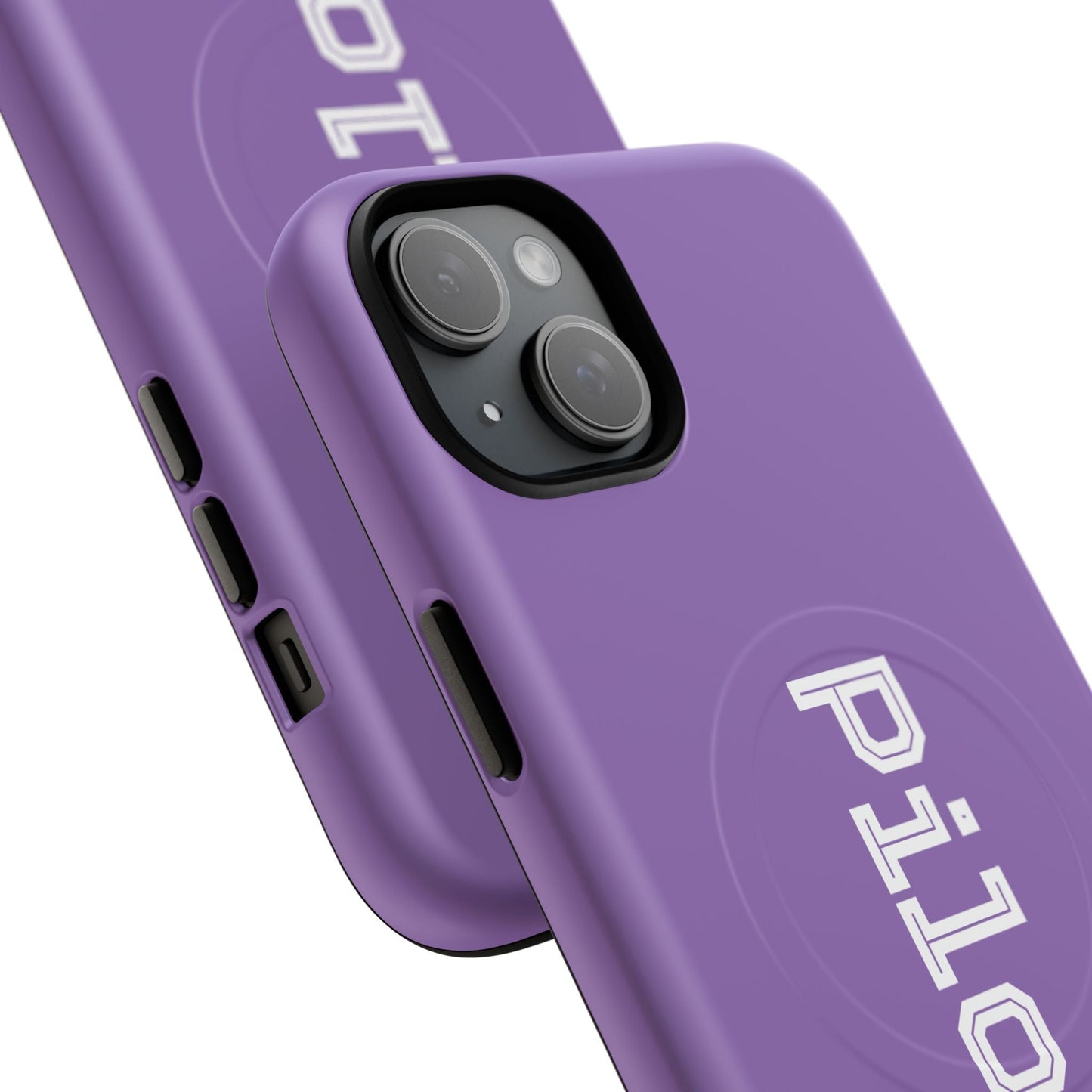 Tough Magnetic iPhone Cases Piloti in light purple Printify