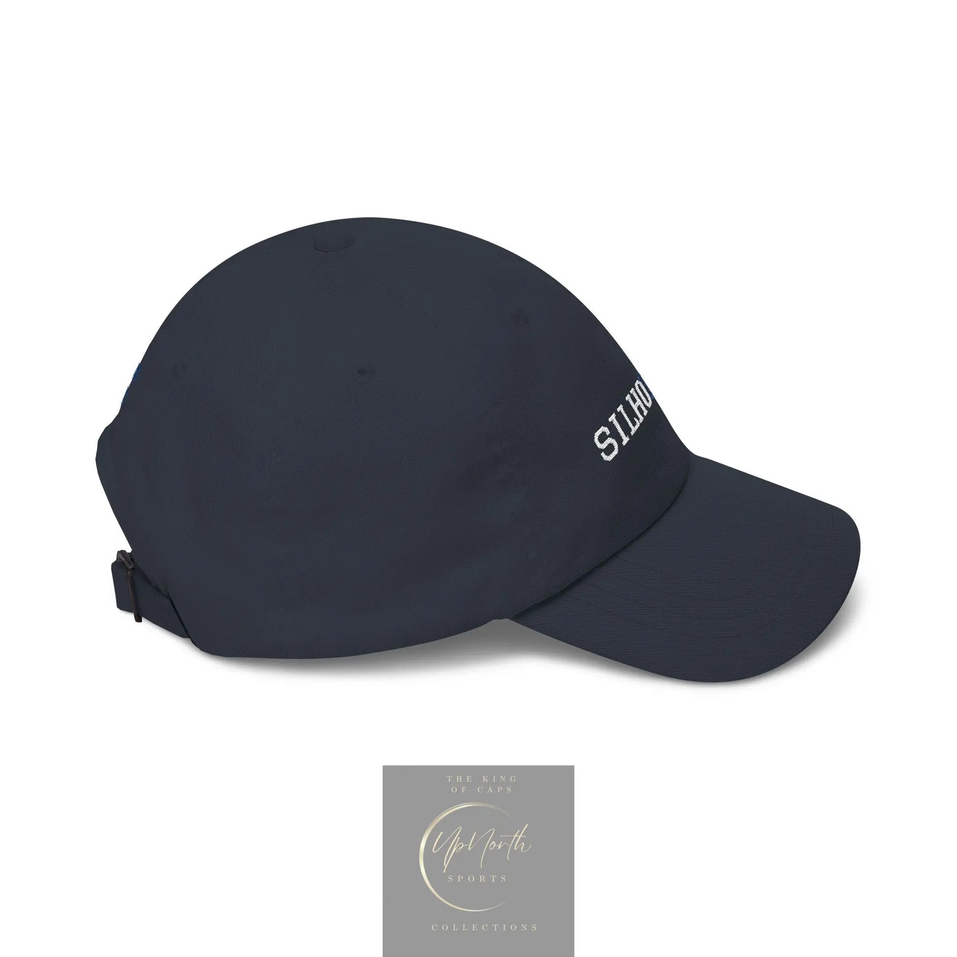 Navy Paparazzi Silhouette Royal Classic Cap right side - UpNorth SPORTS