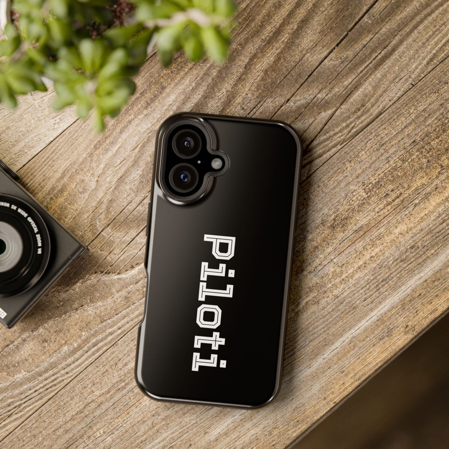 Impact-Resistant Smartphone Cases in black Printify