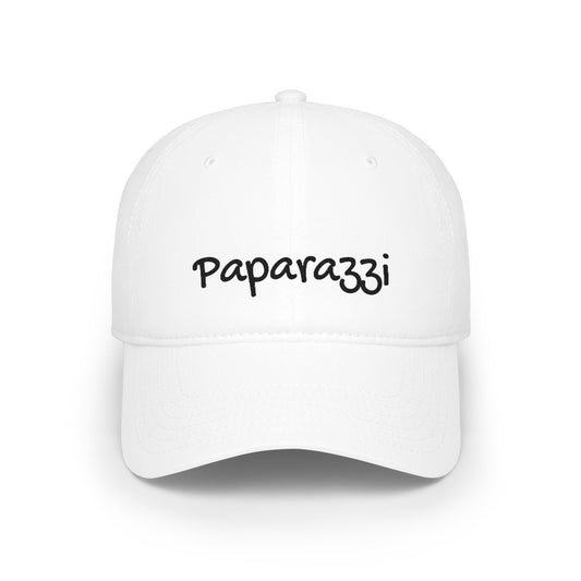 Paparazzi Baseball Cap Black Embroidery Printify