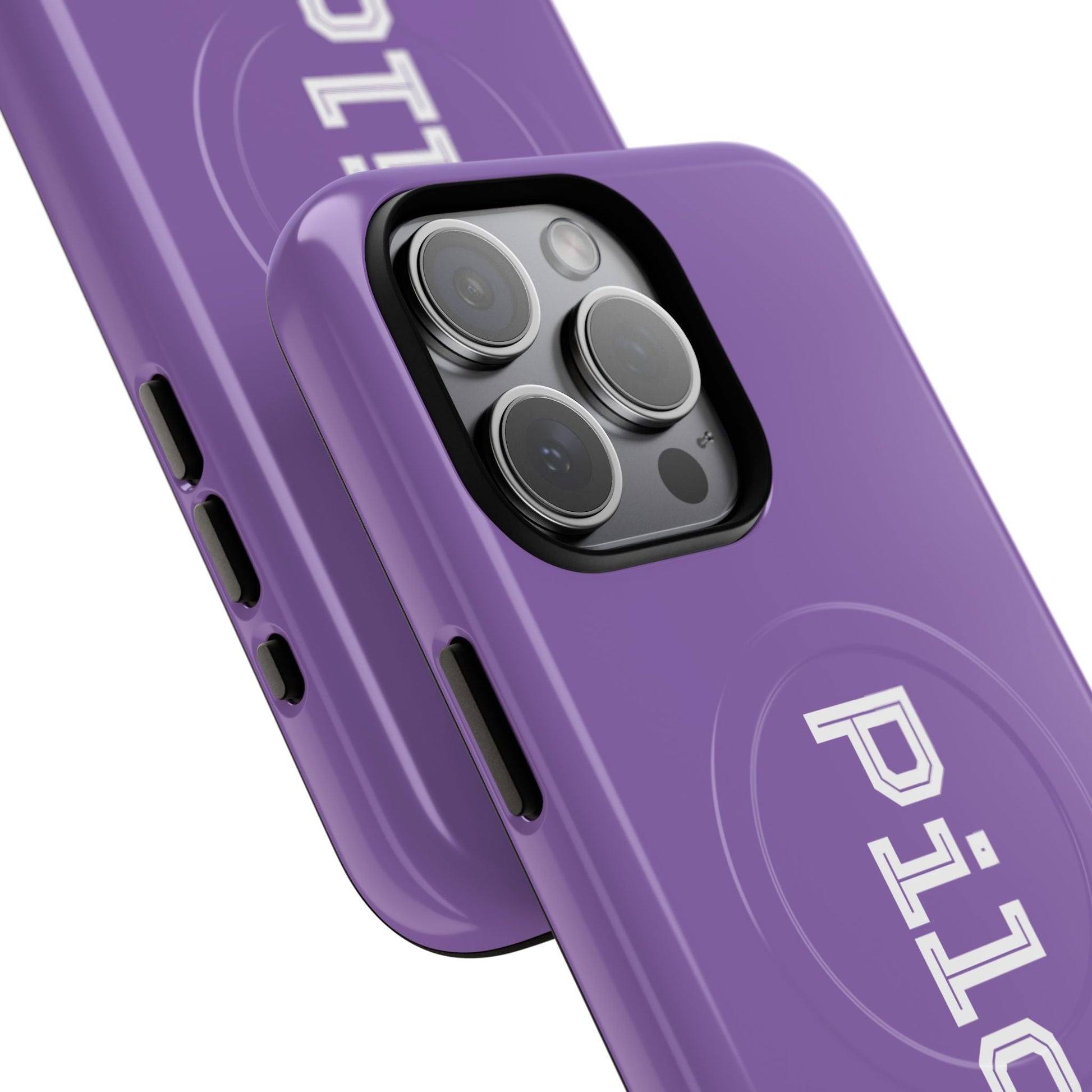 Tough Magnetic iPhone Cases Piloti in light purple Printify