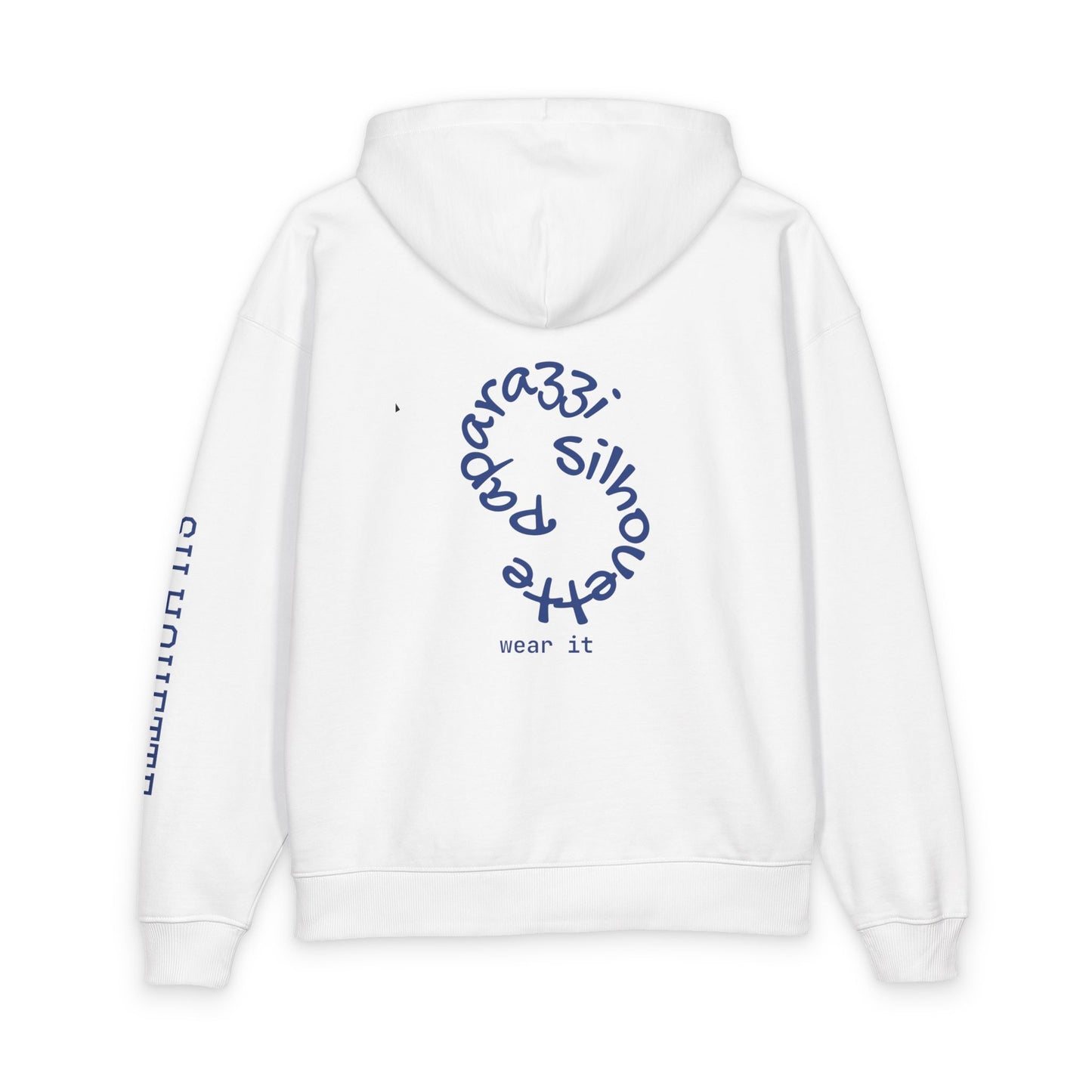 Organic Hoodie Paparazzi Silhouette backside - Paparazzi Original