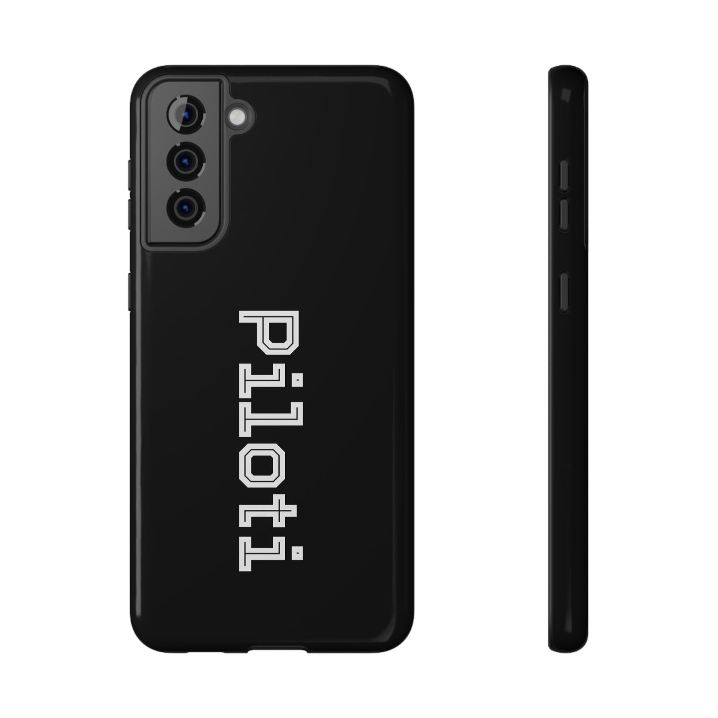 Impact-Resistant Smartphone Cases in black Printify