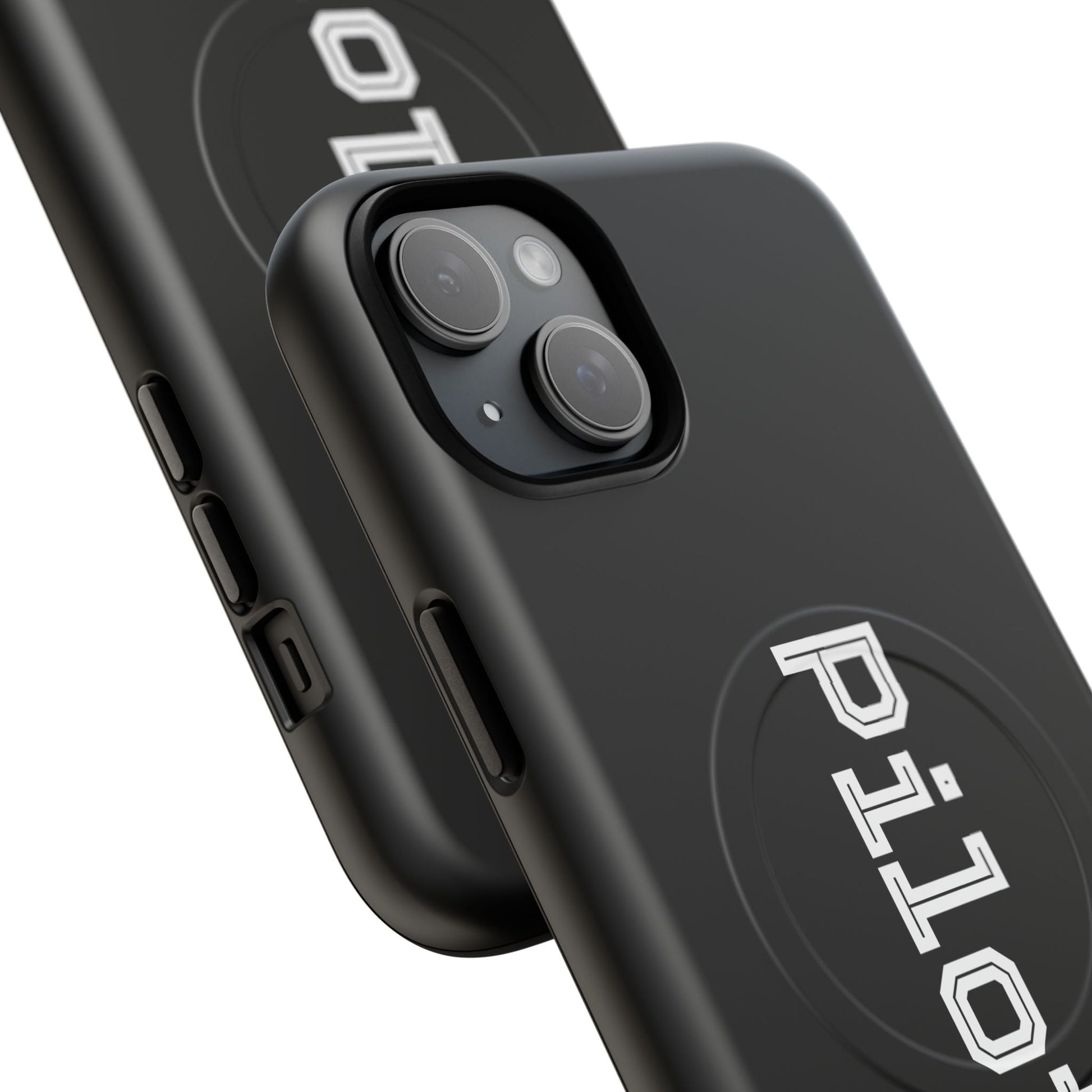 Tough Magnetic iPhone Cases Piloti in black Printify