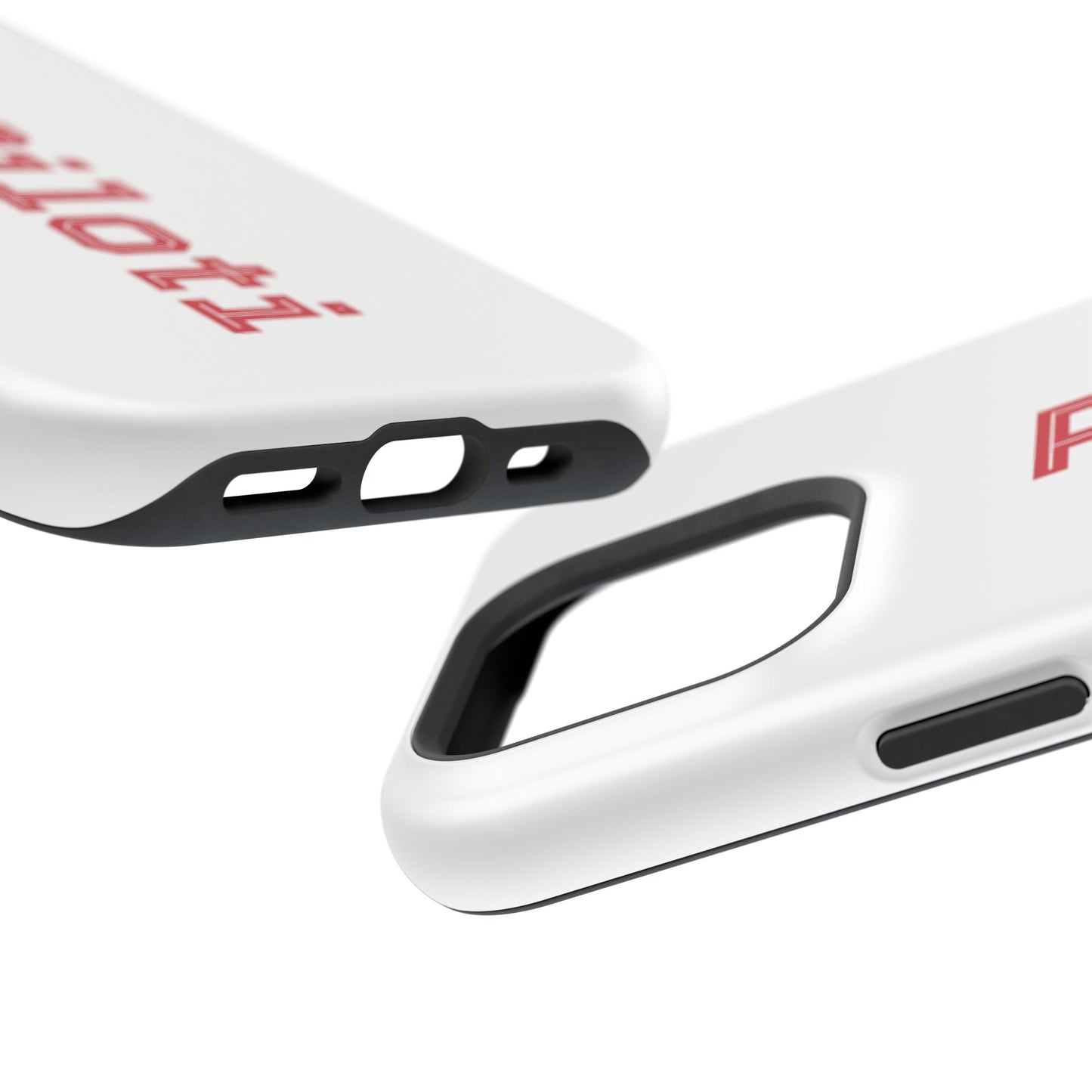 Impact-Resistant Smartphone Cases in white Printify