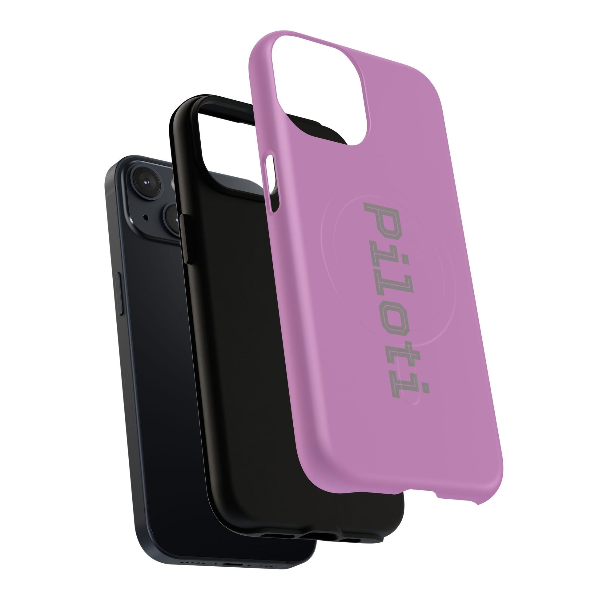 Tough Magnetic iPhone Cases Piloti in pink Printify