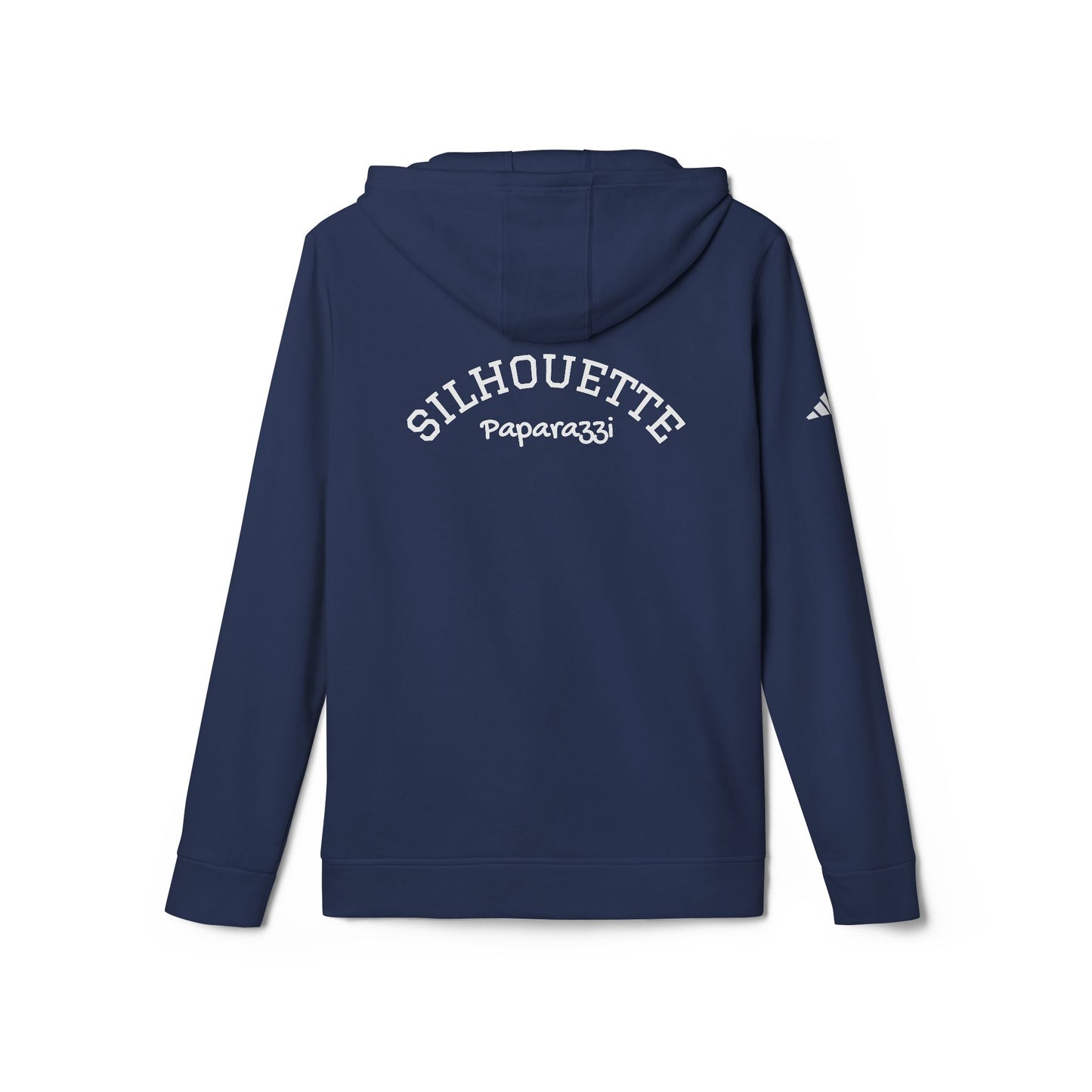 Collegiate Navy Premium Paparazzi Silhouette Adidas Hoodie backside - Paparazzi Original
