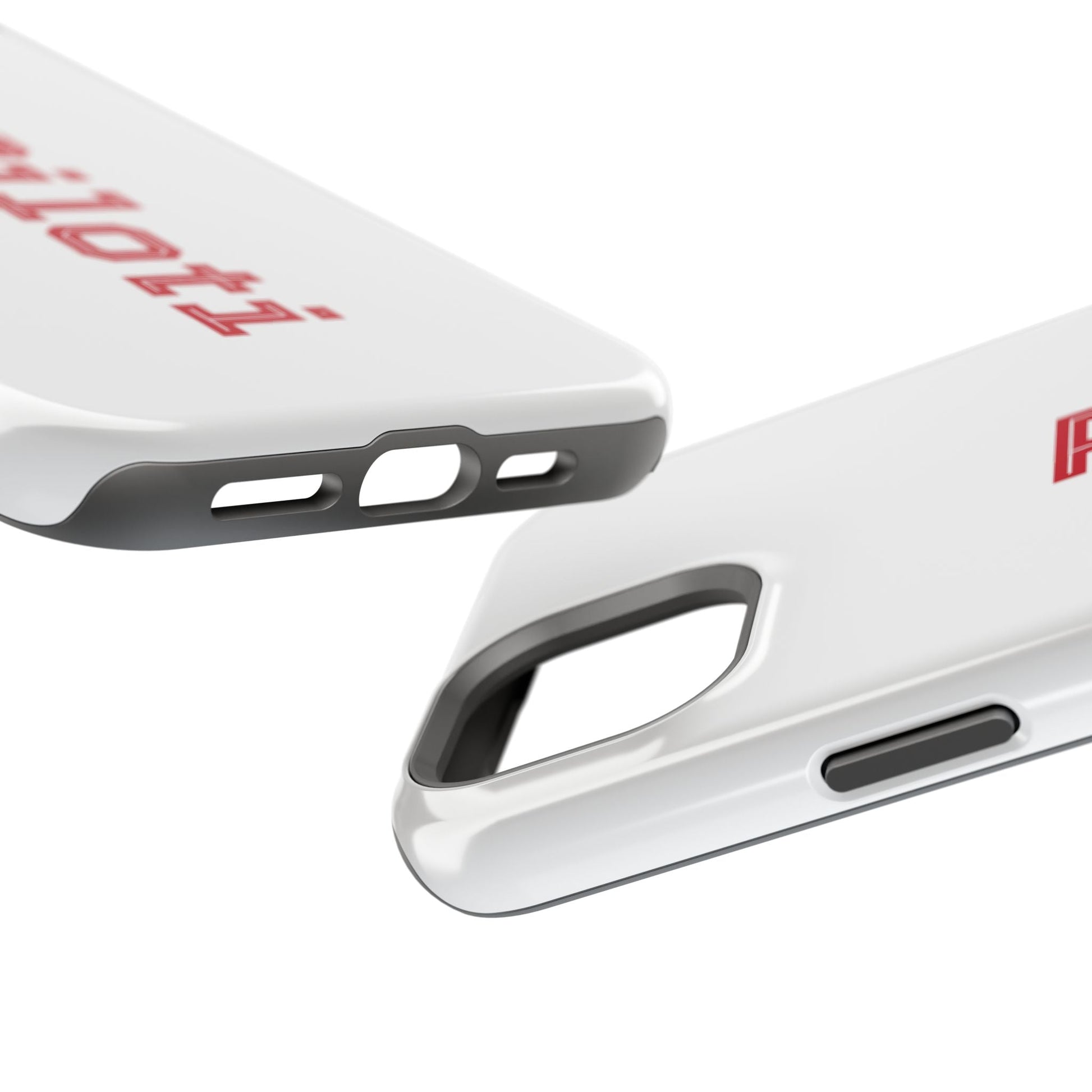 Impact-Resistant Smartphone Cases in white Printify