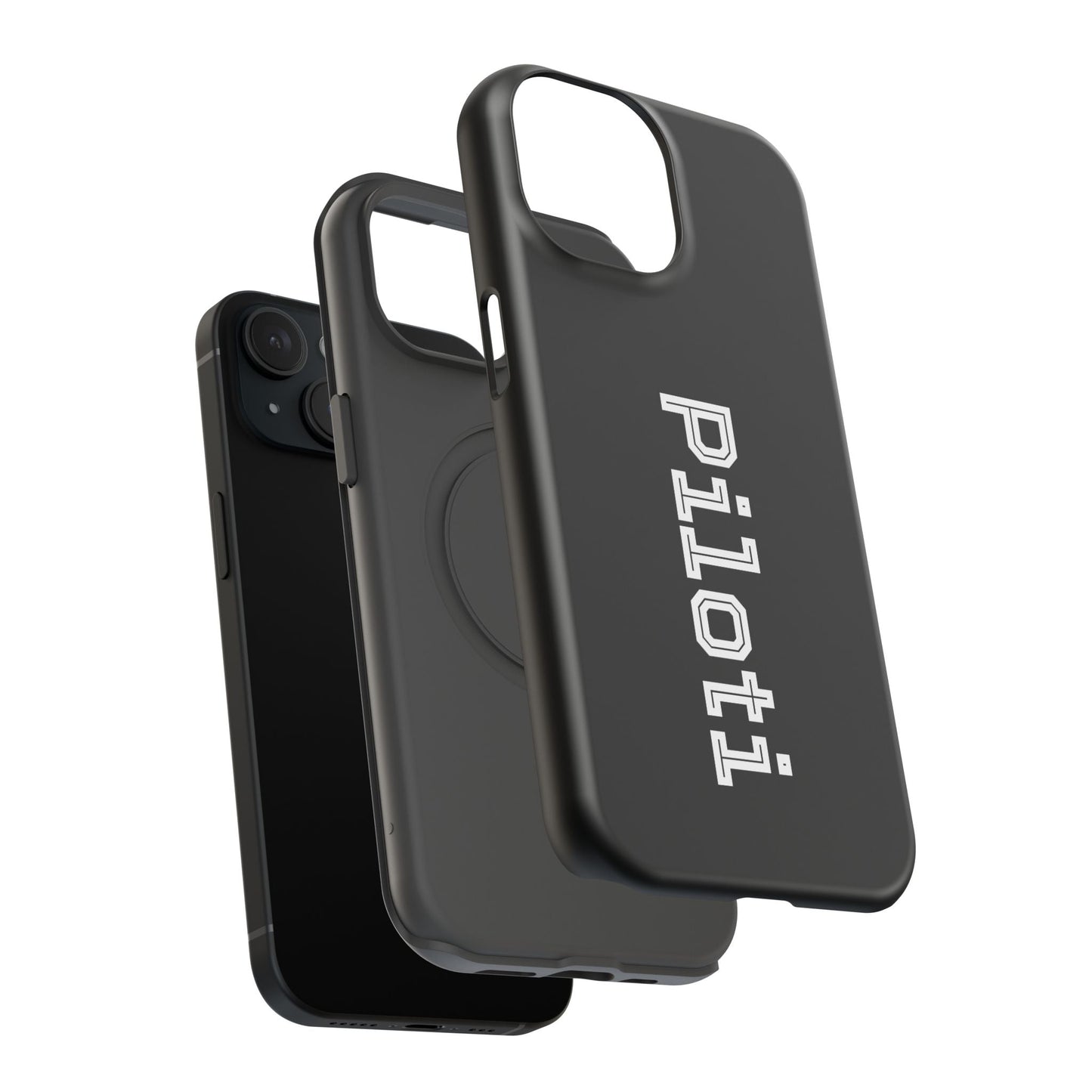 Impact-Resistant Smartphone Cases in black Printify