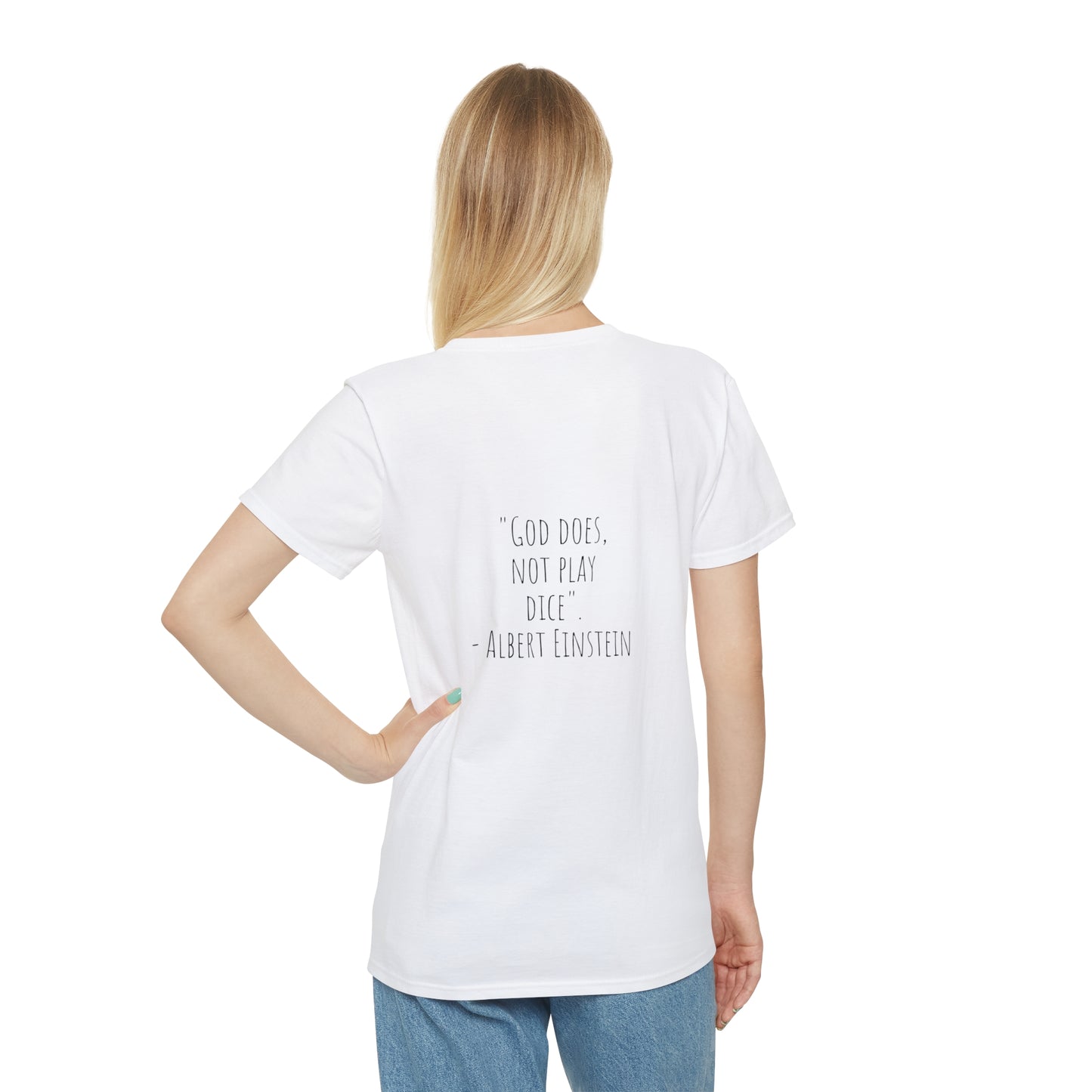 T-Shirt Fruit of the Loom, Einstein Quote