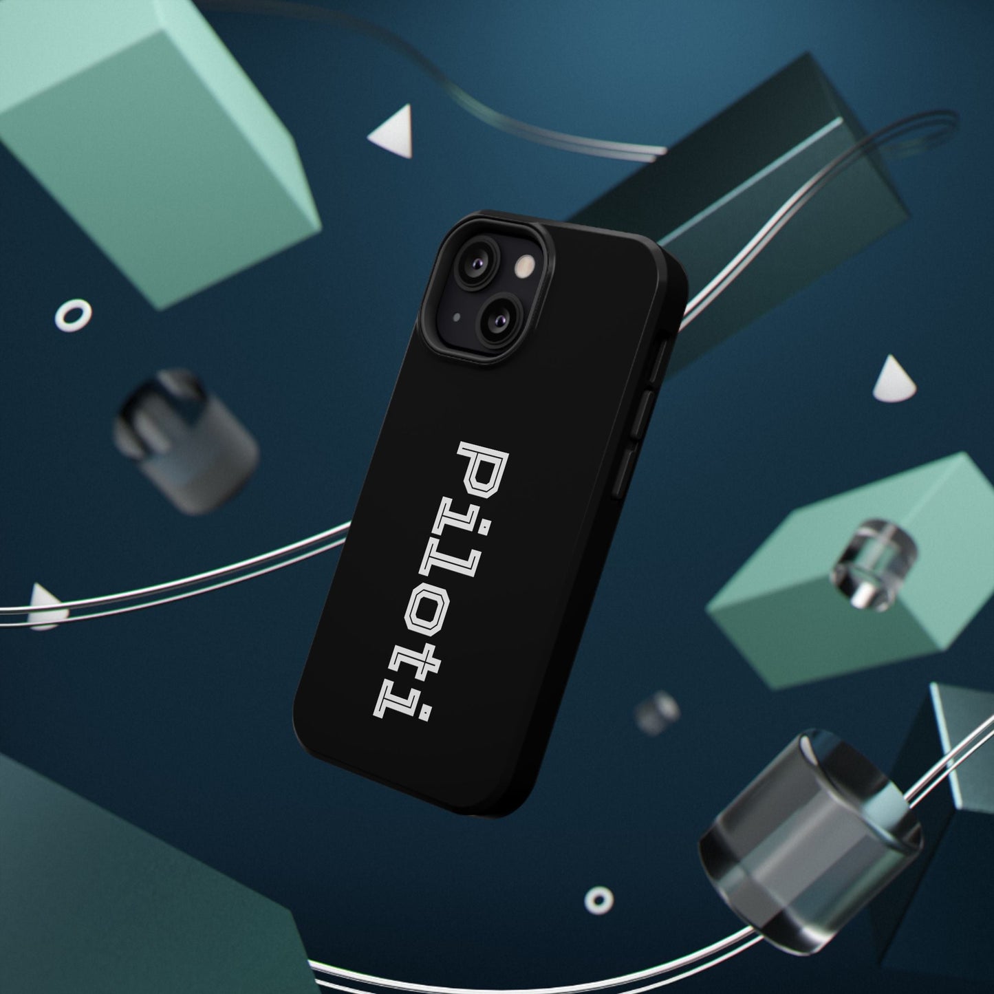 Impact-Resistant Smartphone Cases in black Printify