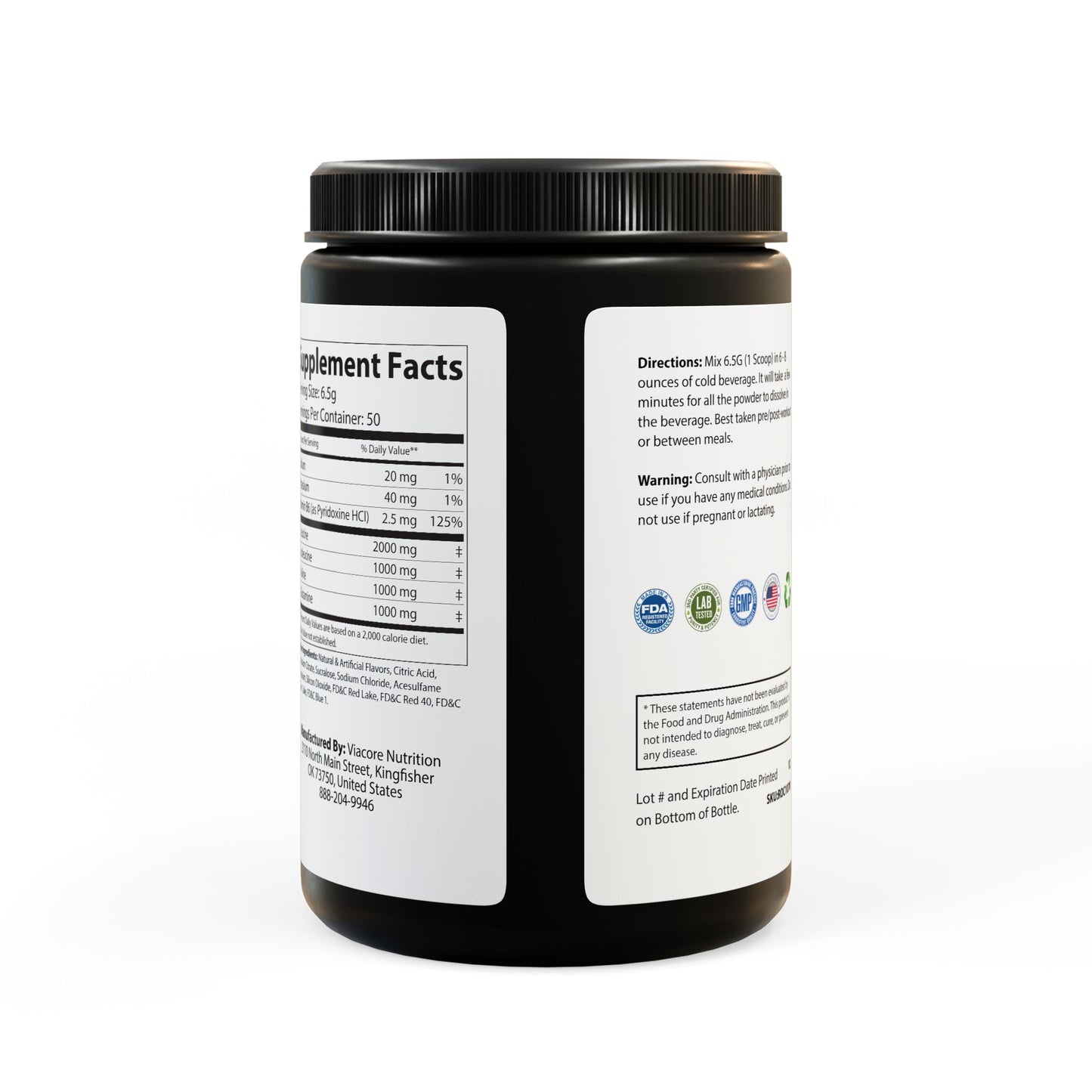 BCAA Supplement Grape