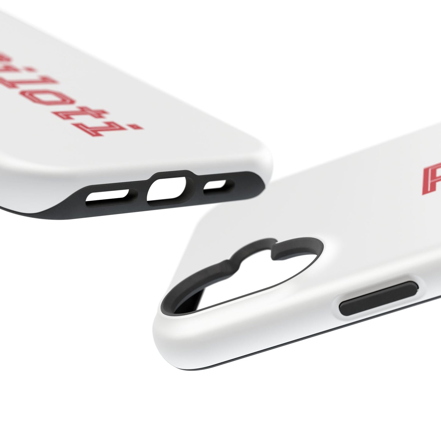 Impact-Resistant Smartphone Cases in white Printify