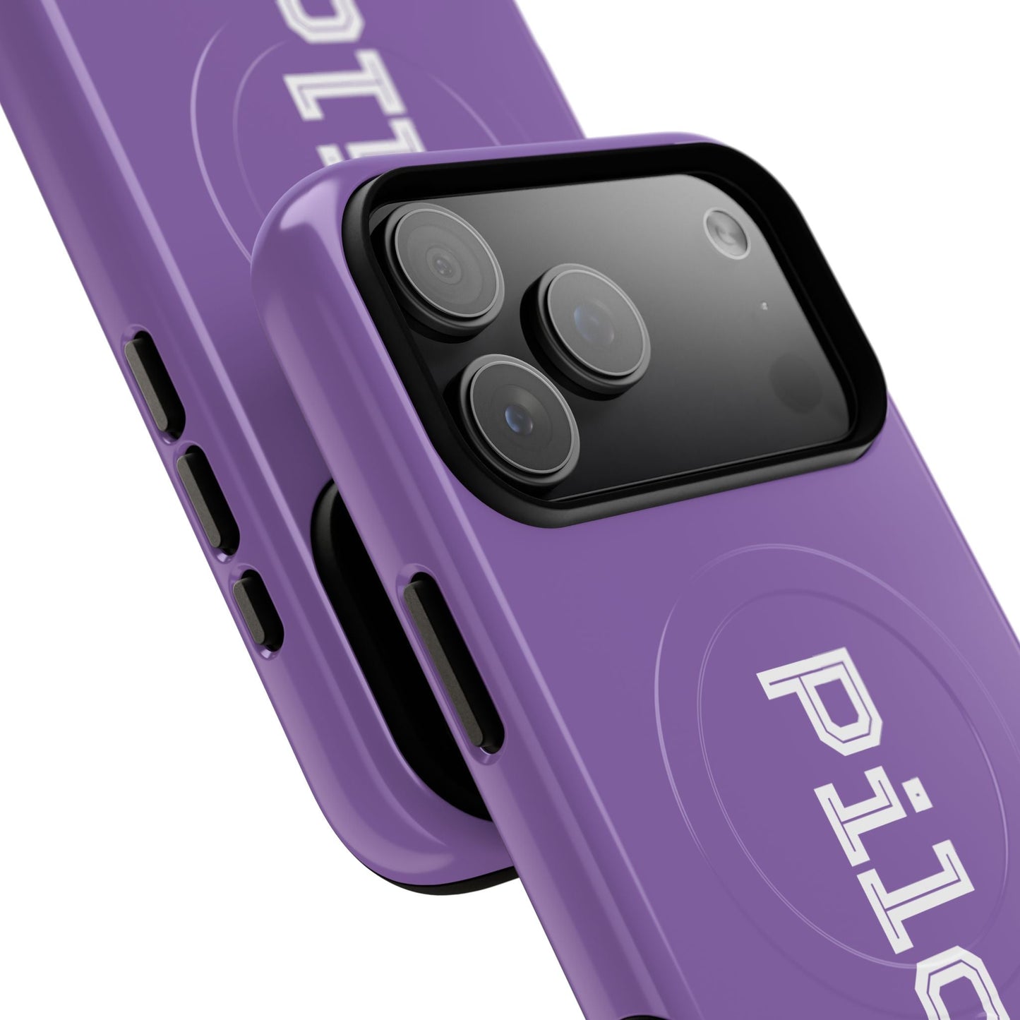 Tough Magnetic iPhone Cases Piloti in light purple Printify