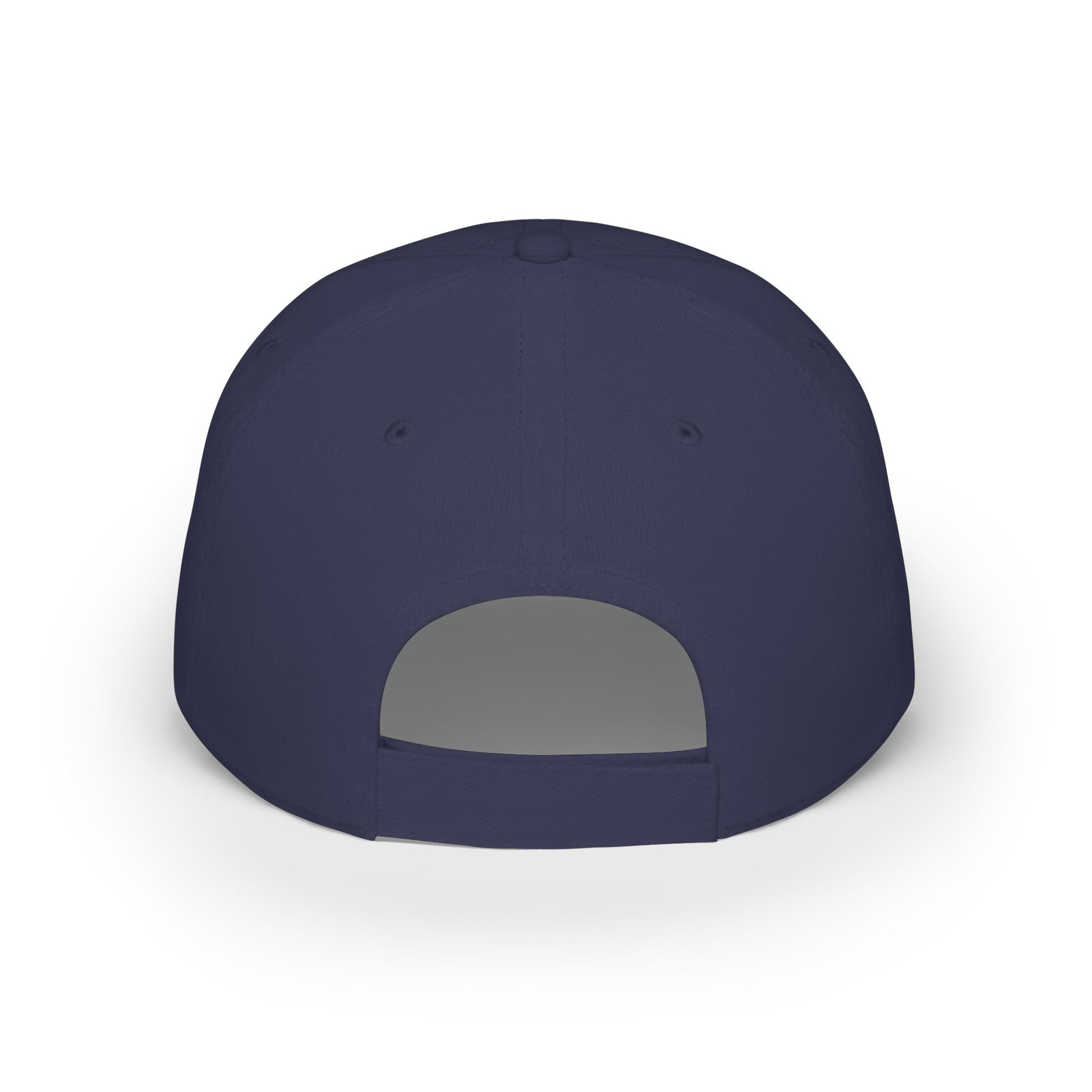 Navy UpNorth Sports White Baseball Cap backside - UpNorth SPORTS