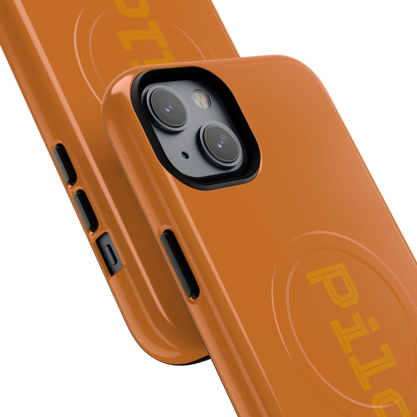 Tough Magnetic iPhone Cases Piloti in orange Printify