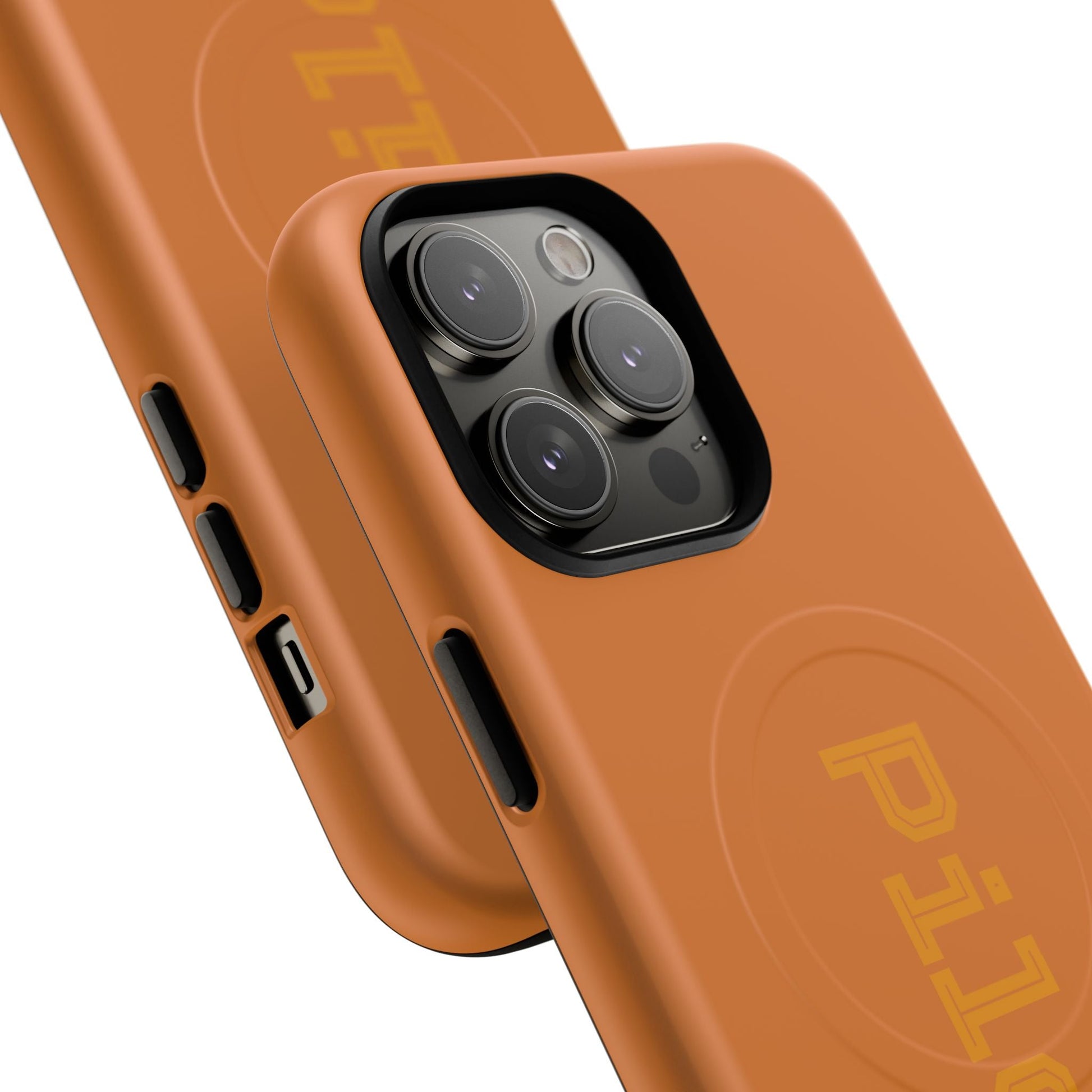 Tough Magnetic iPhone Cases Piloti in orange Printify