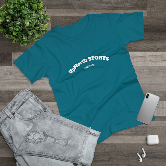 Diva Blue White Women T-Shirt front - UpNorth SPORTS