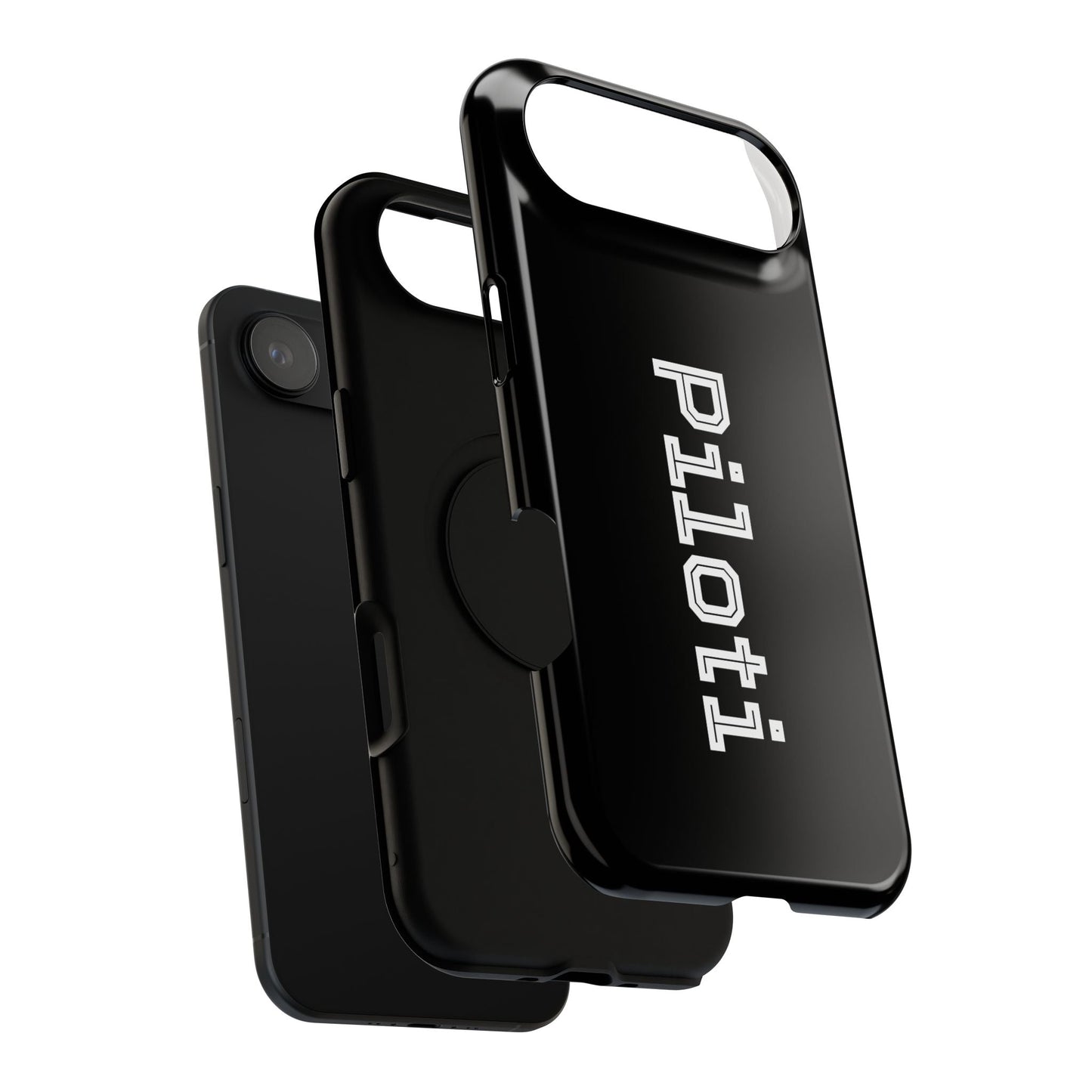 Impact-Resistant Smartphone Cases in black Printify