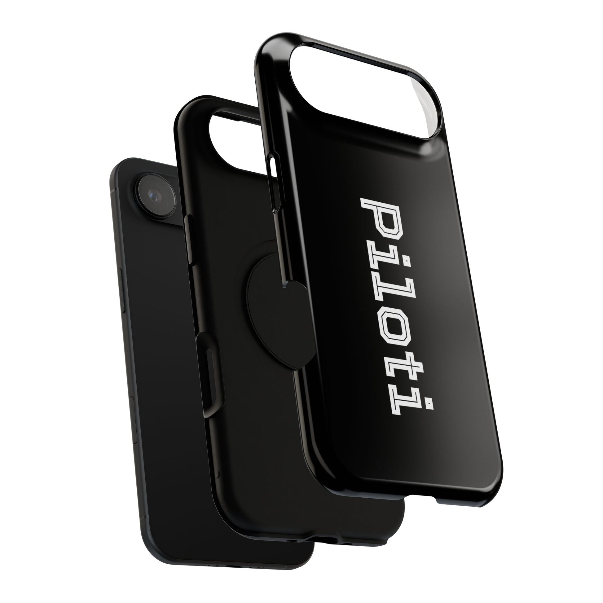 Impact-Resistant Smartphone Cases in black Printify