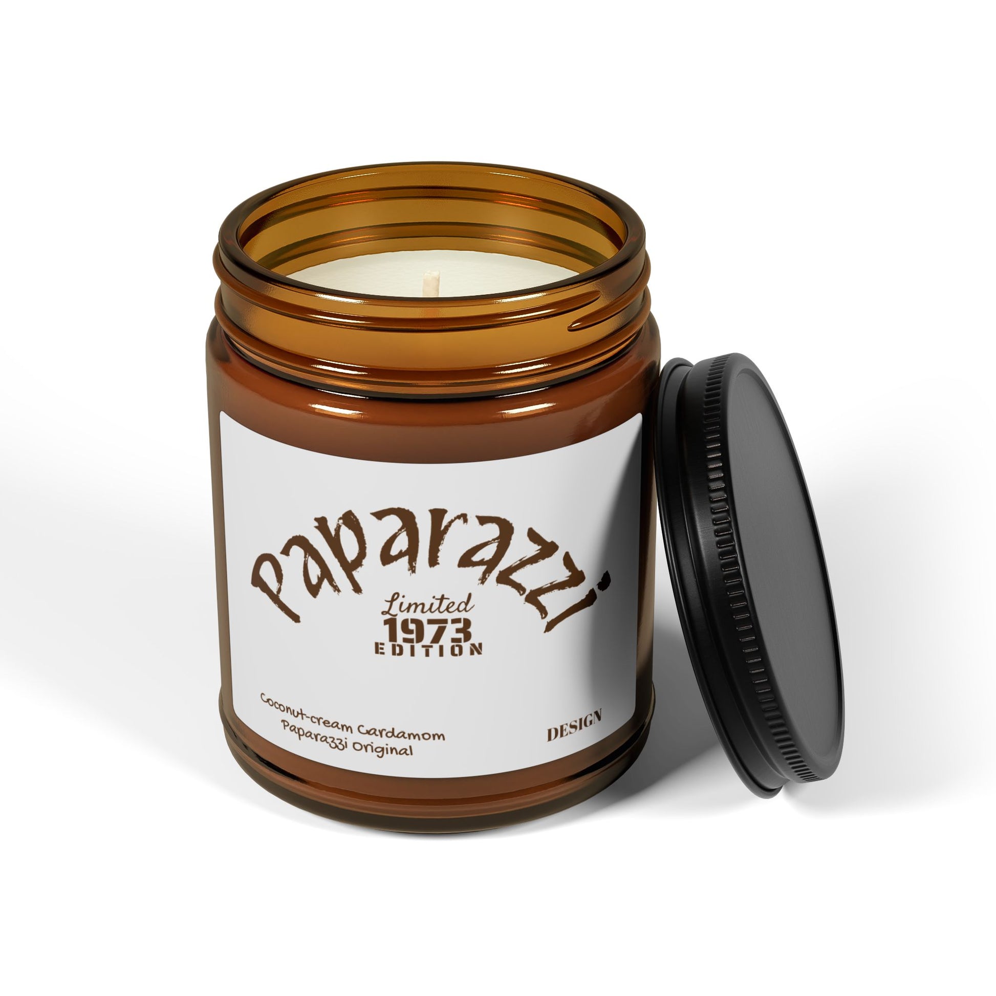 Scented Soy Candle Coconut Cream Cardamom Printify