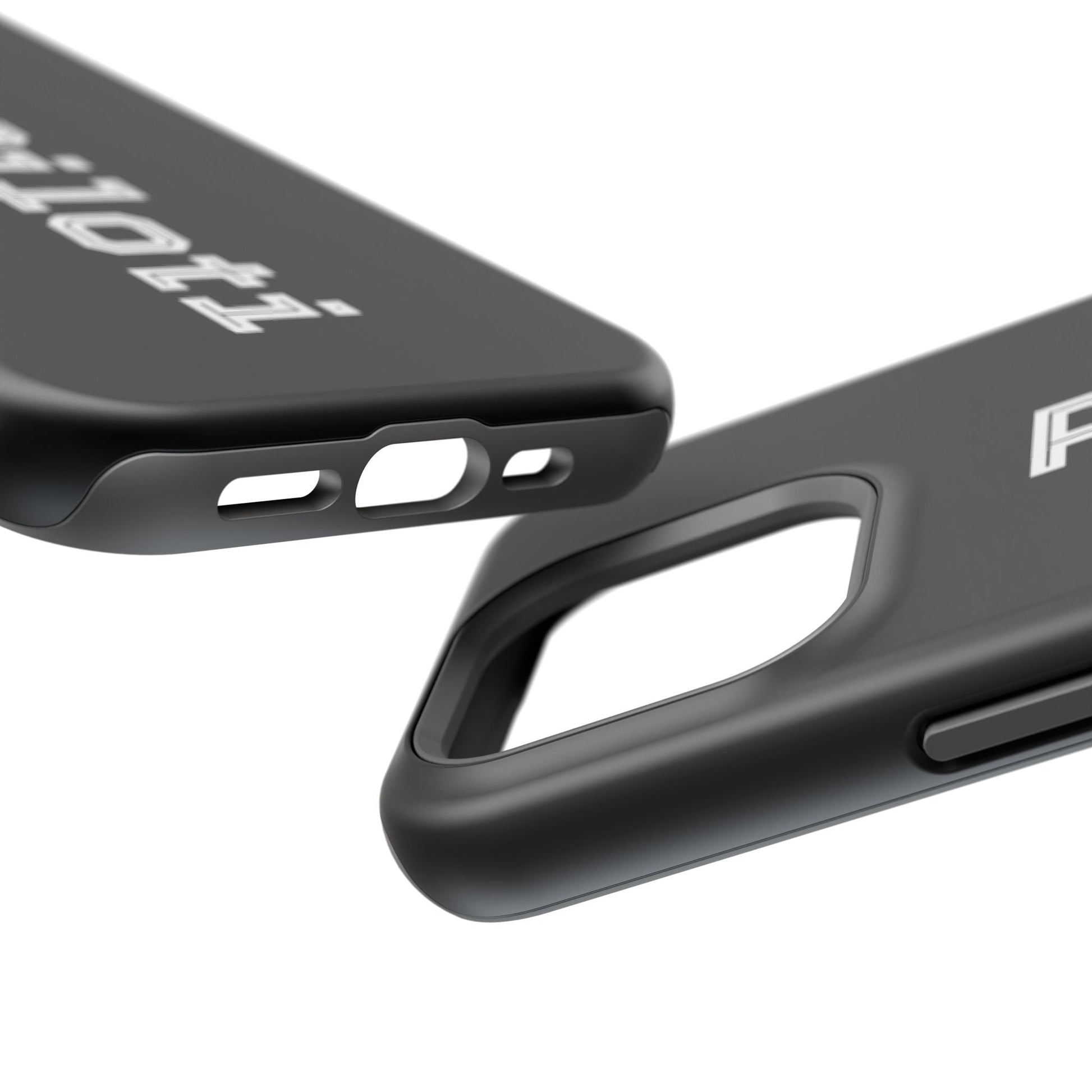 Impact-Resistant Smartphone Cases in black Printify