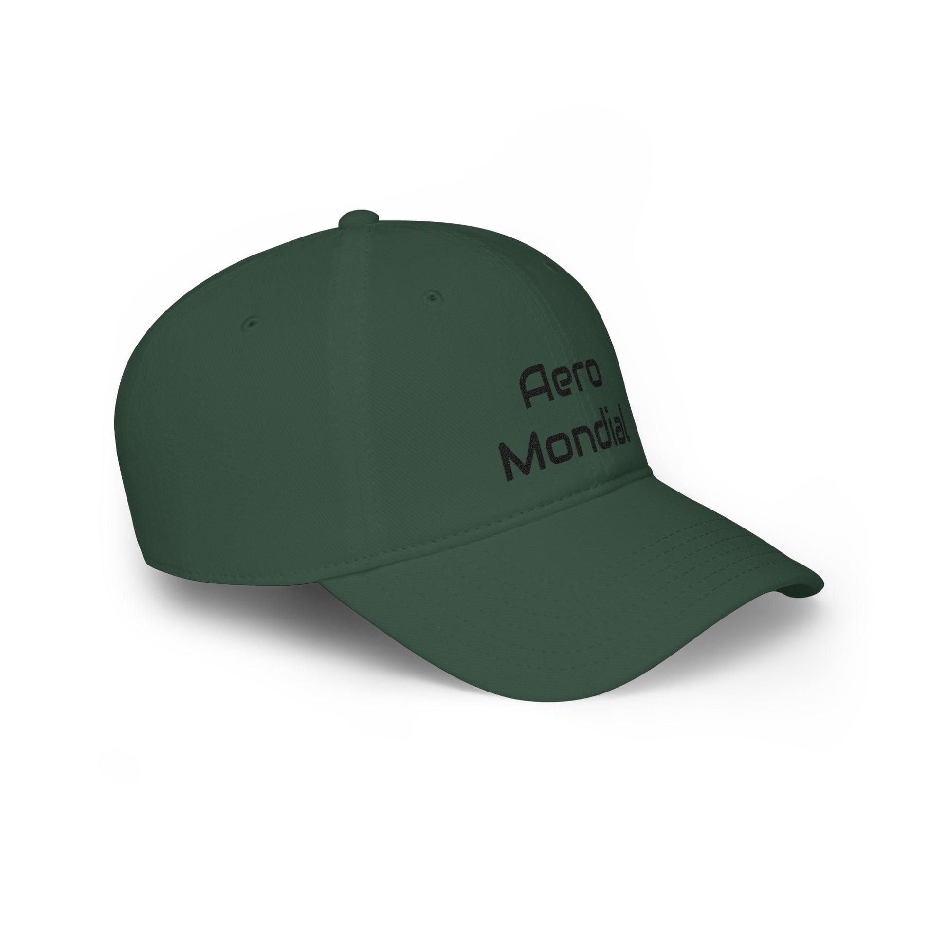 Aero Mondial Black Baseball Cap Printify