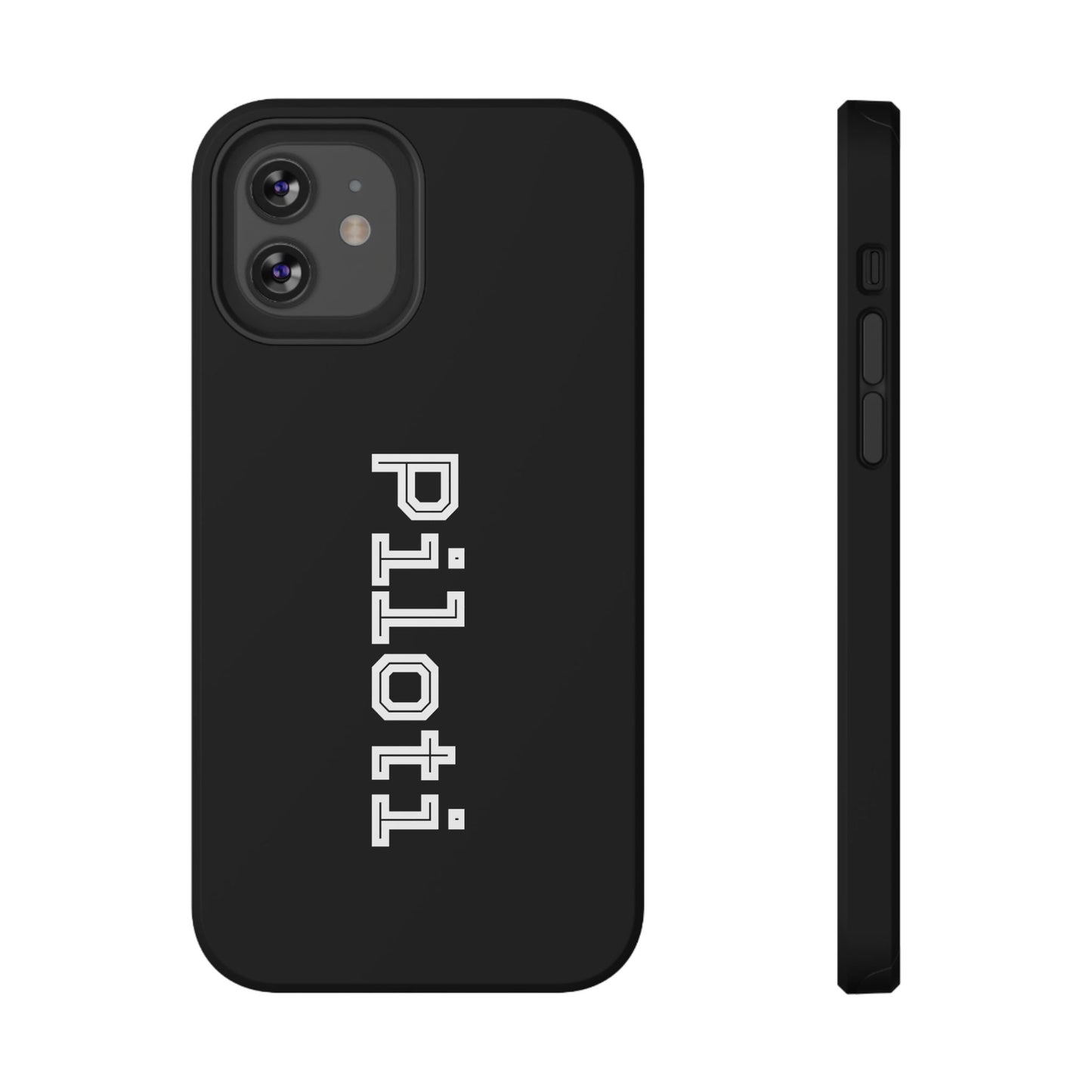 Impact-Resistant Smartphone Cases in black Printify
