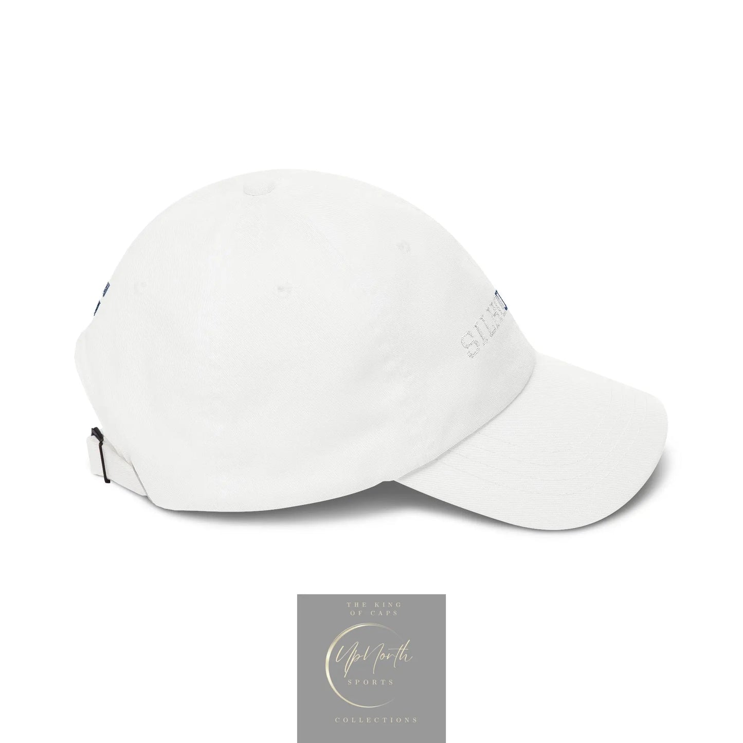 White Paparazzi Silhouette Royal Classic Cap right side - UpNorth SPORTS