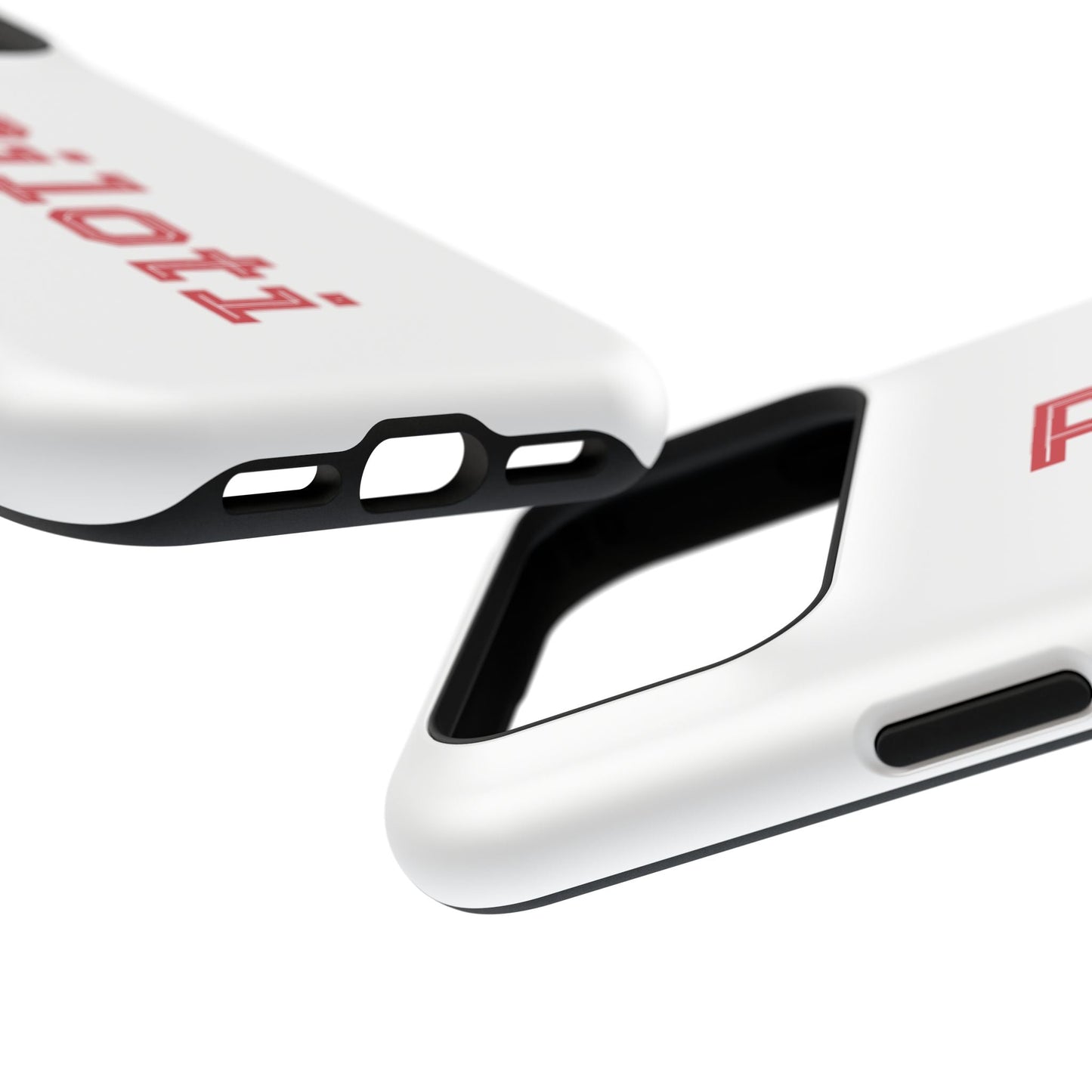 Impact-Resistant Smartphone Cases in white Printify