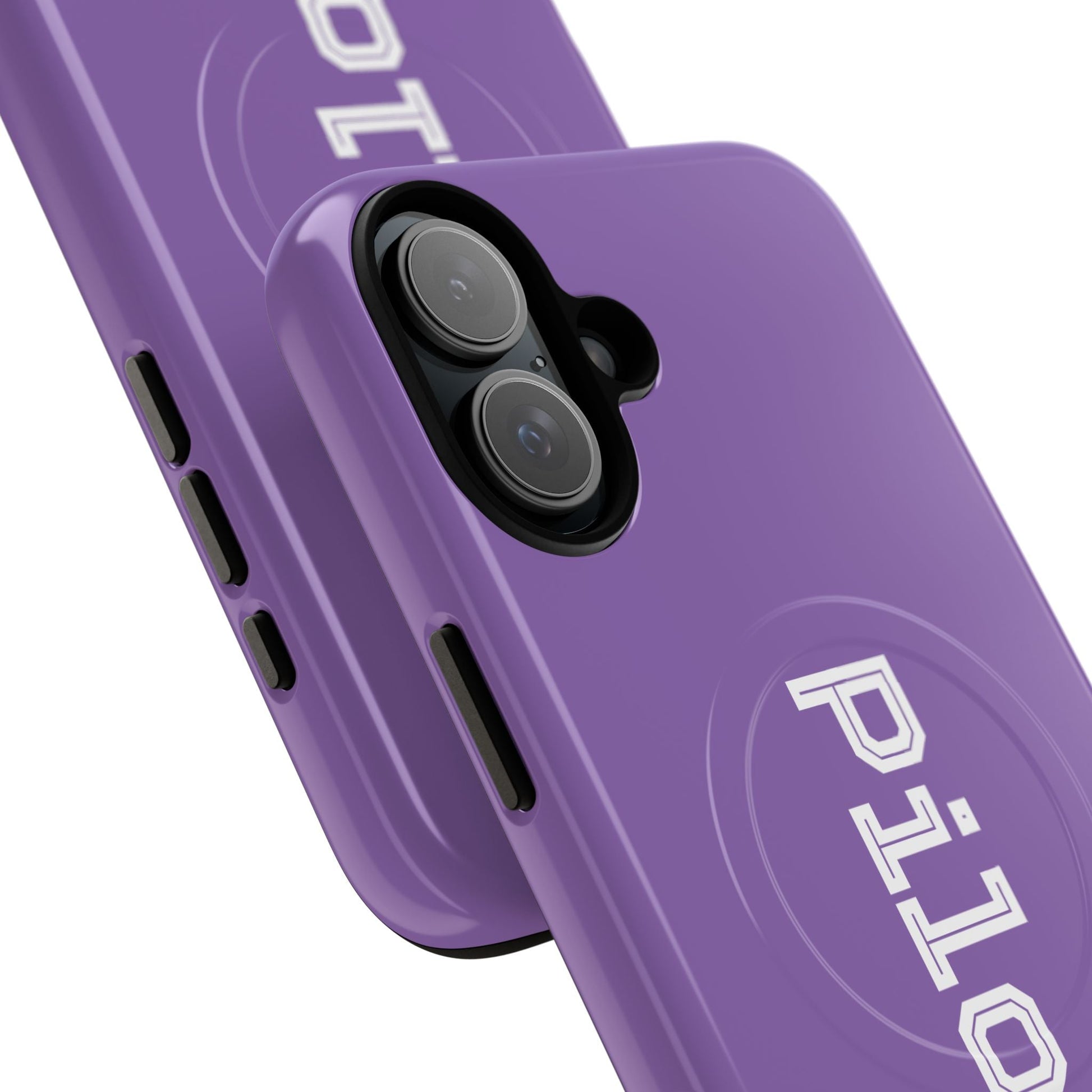 Tough Magnetic iPhone Cases Piloti in light purple Printify