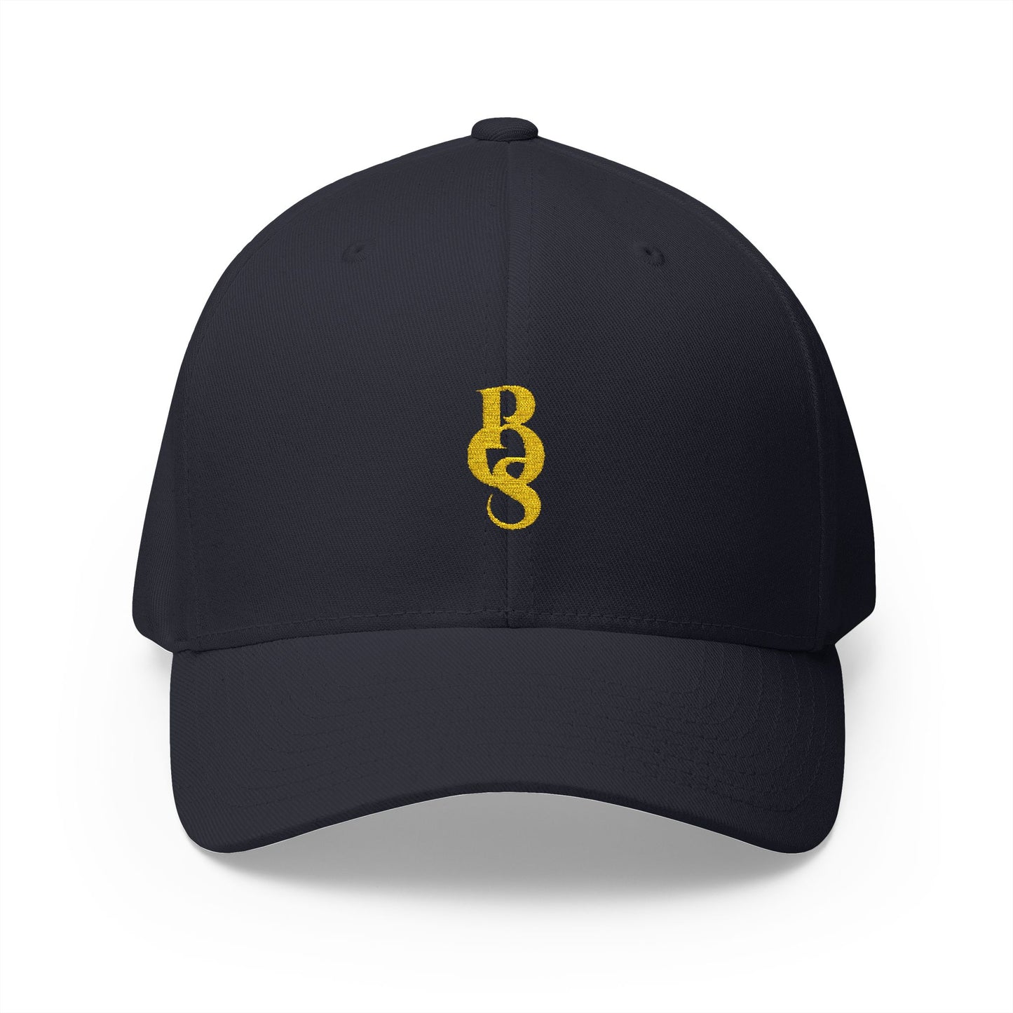 POS Gold Logo Closed Back Cap Printify