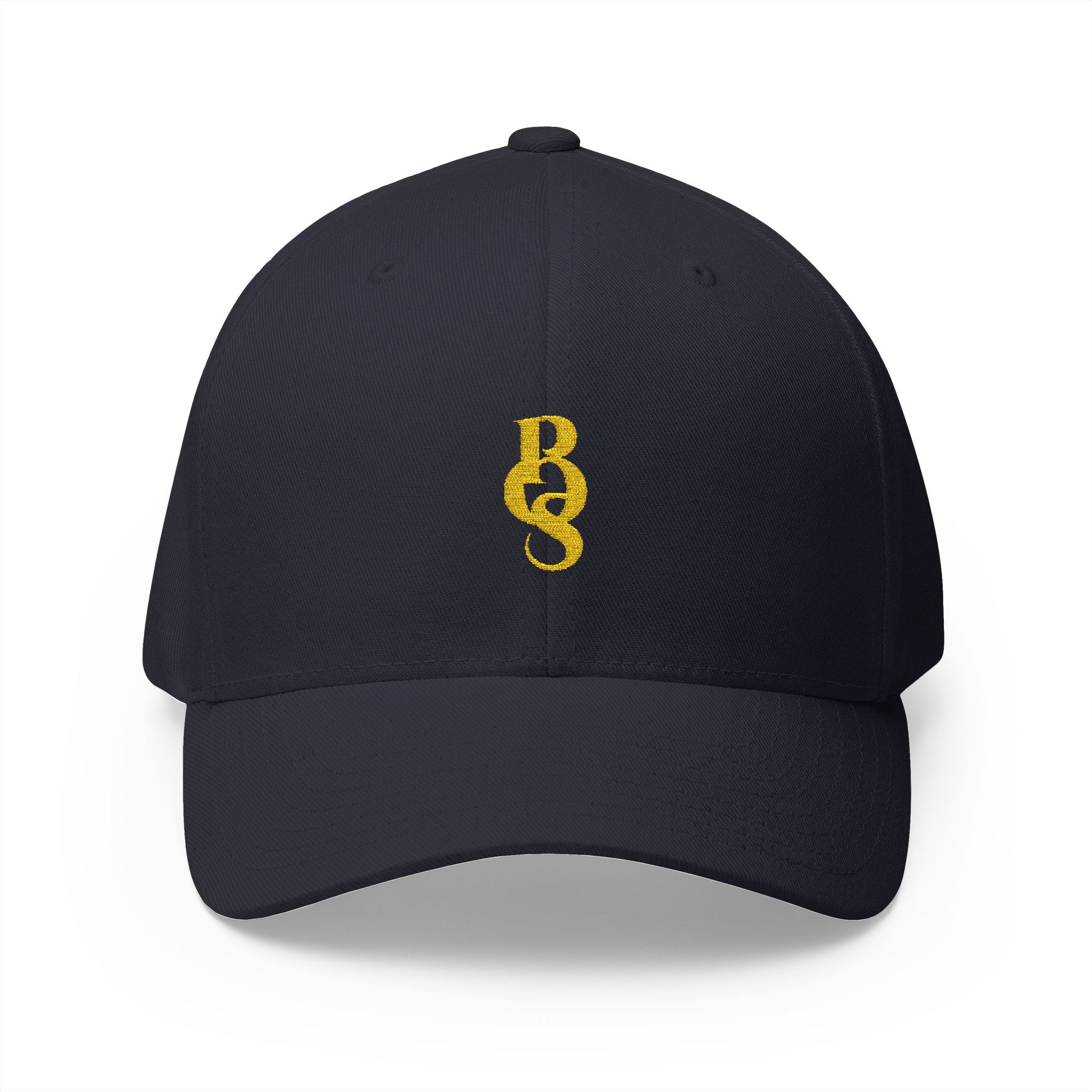 POS Gold Logo Closed Back Cap Printify