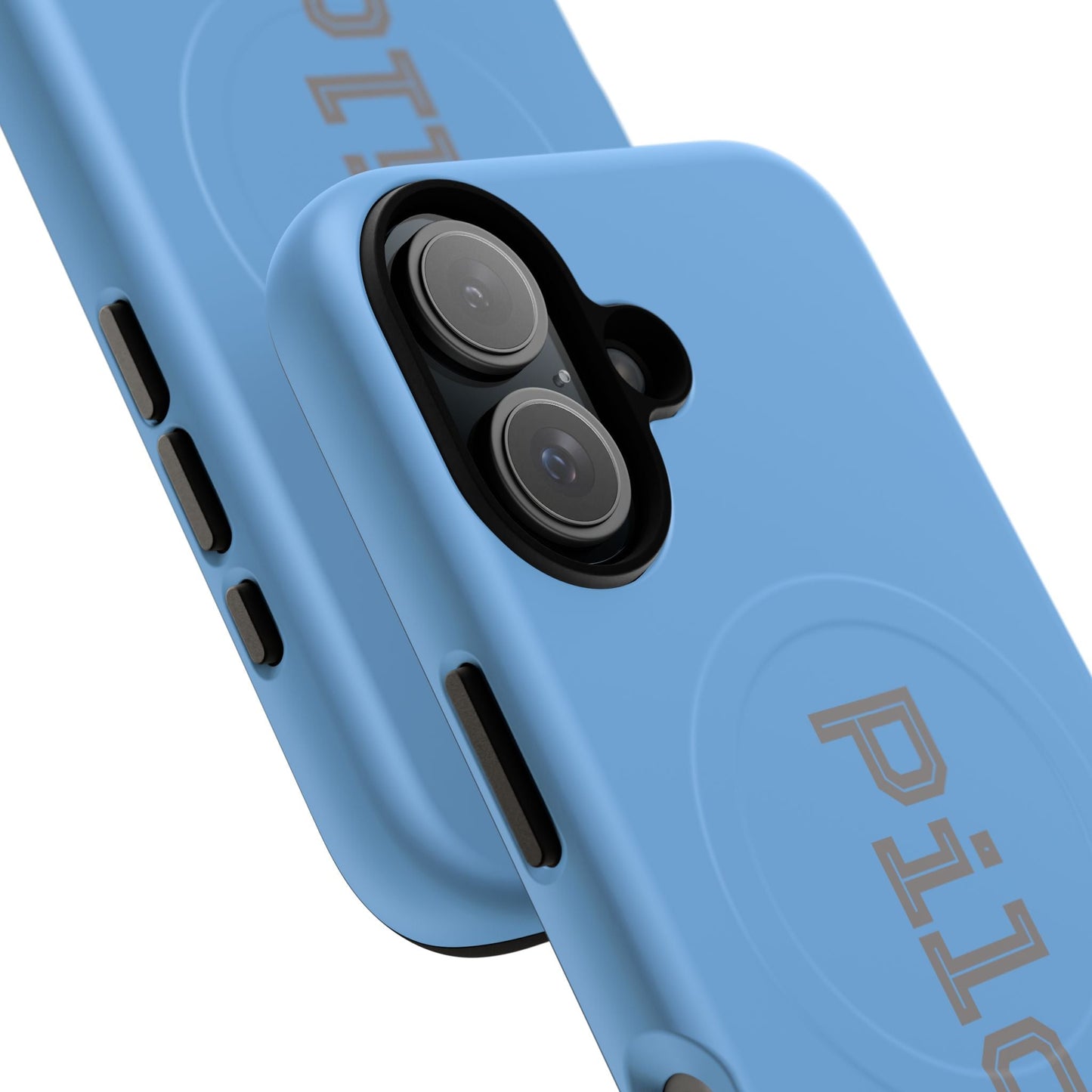 Tough Magnetic iPhone Cases Piloti in skyblue made in matt and gloss finish - UpNorth SPORTS