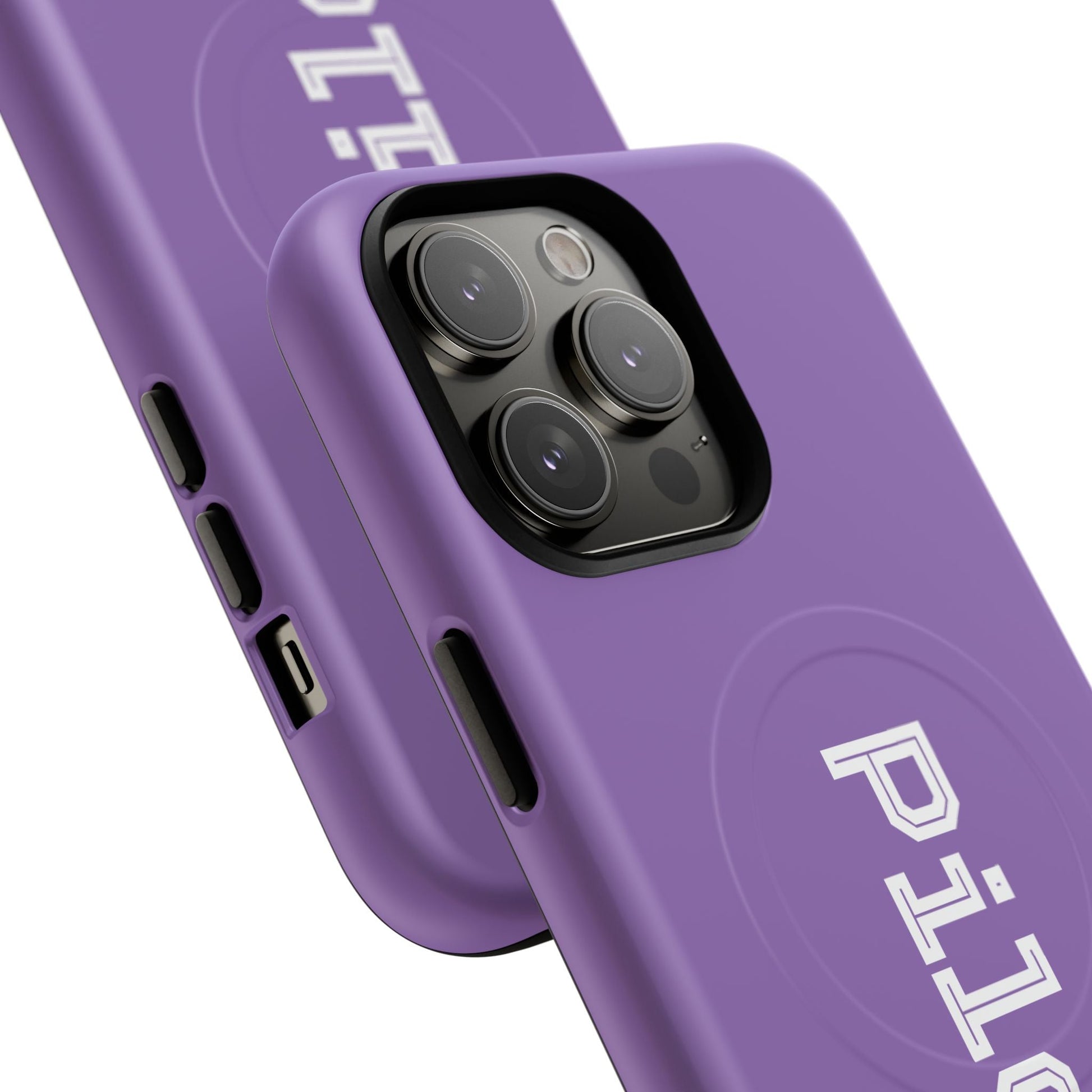 Tough Magnetic iPhone Cases Piloti in light purple Printify