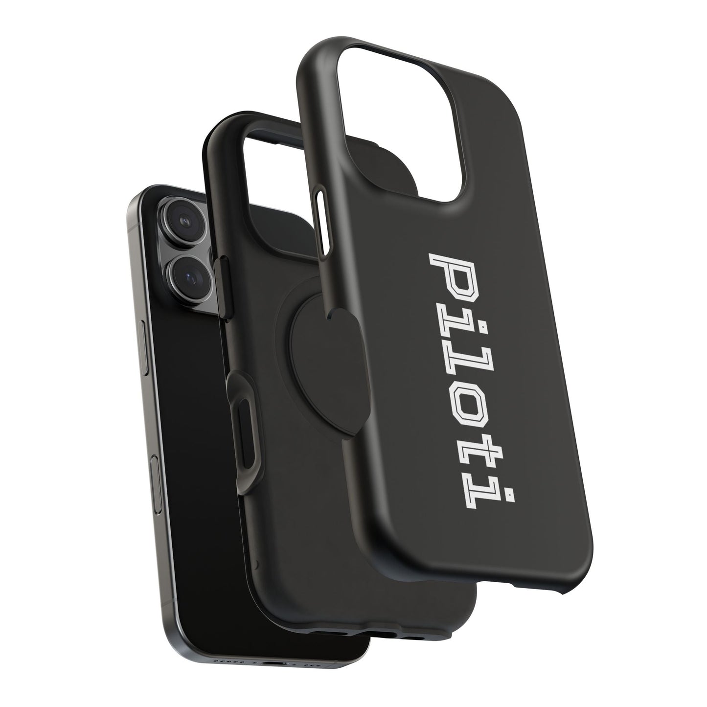 Impact-Resistant Smartphone Cases in black Printify